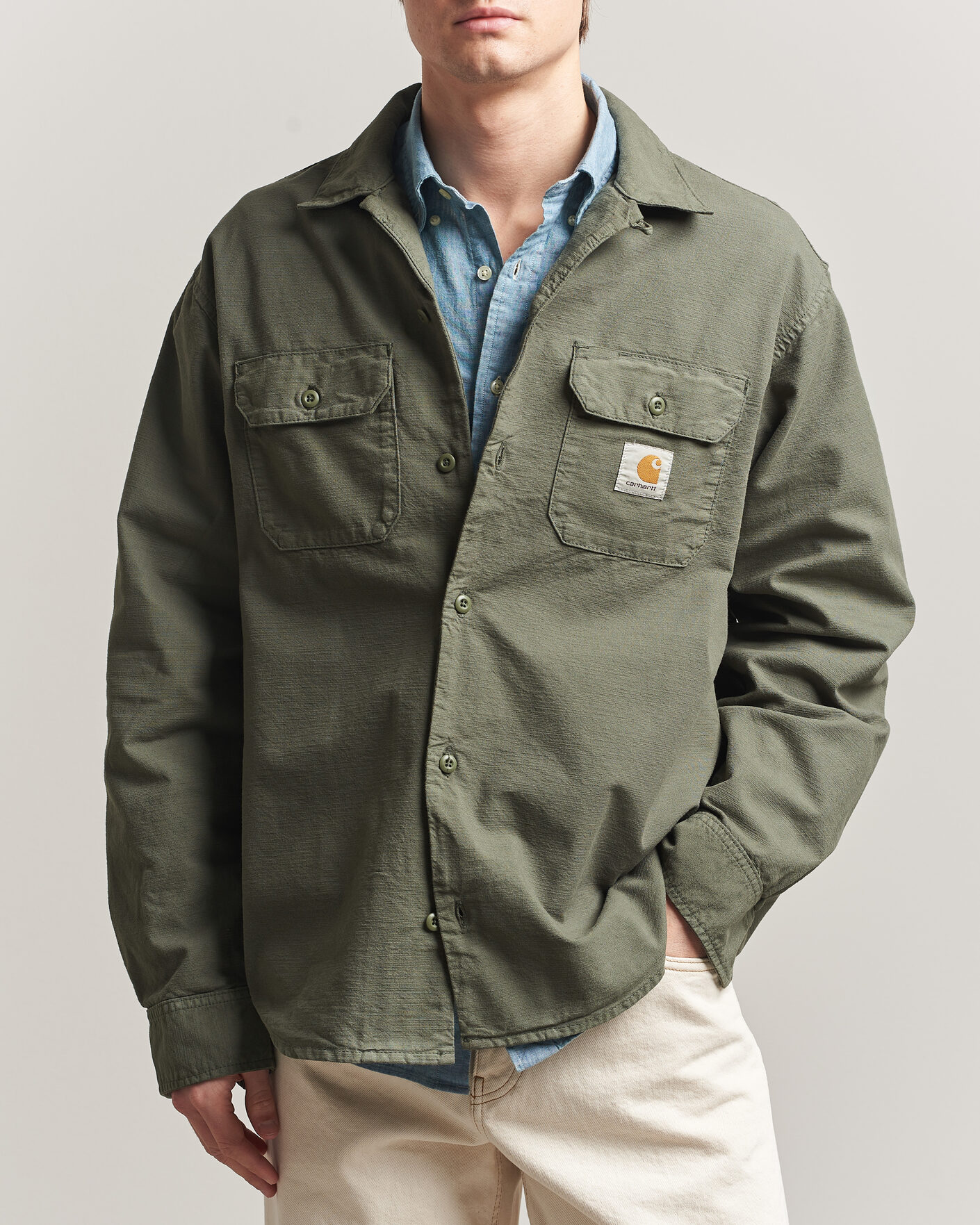 Herren | Hemden | Carhartt WIP | Kelsey Long Sleeve Shirt Leaf