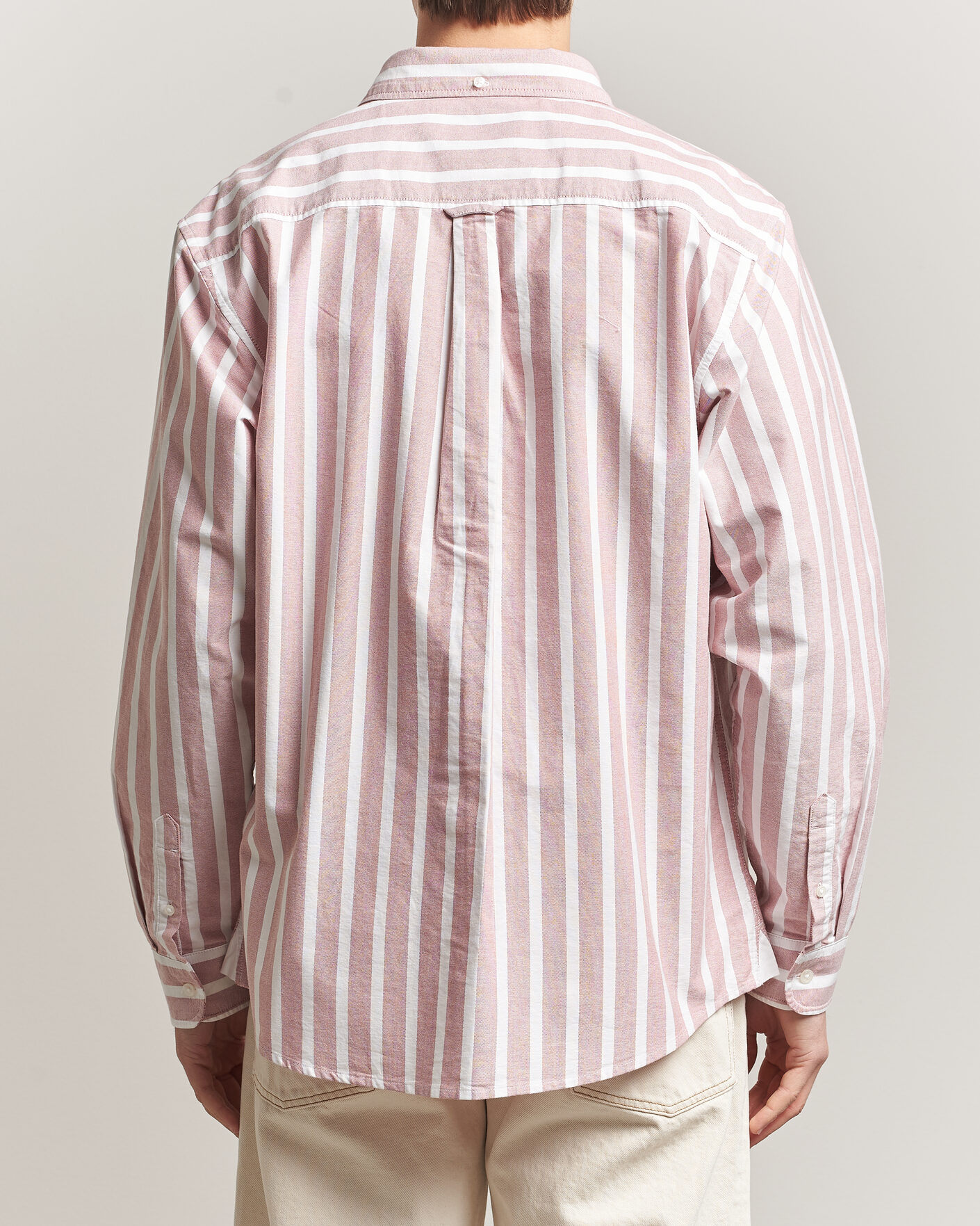 Herren | Hemden | Carhartt WIP | Deven Striped Oxford Shirt Oxide Red