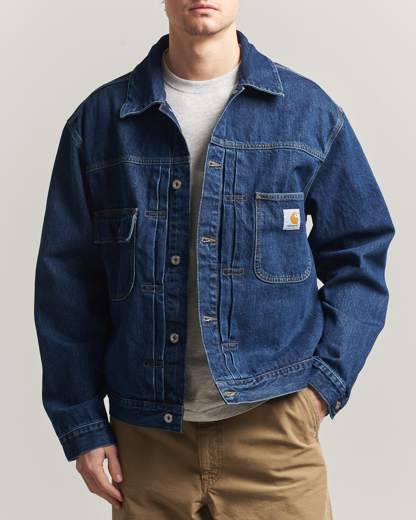 Herren | Jacken | Carhartt WIP | Belmar Denim Jacket Blue Stone Wash