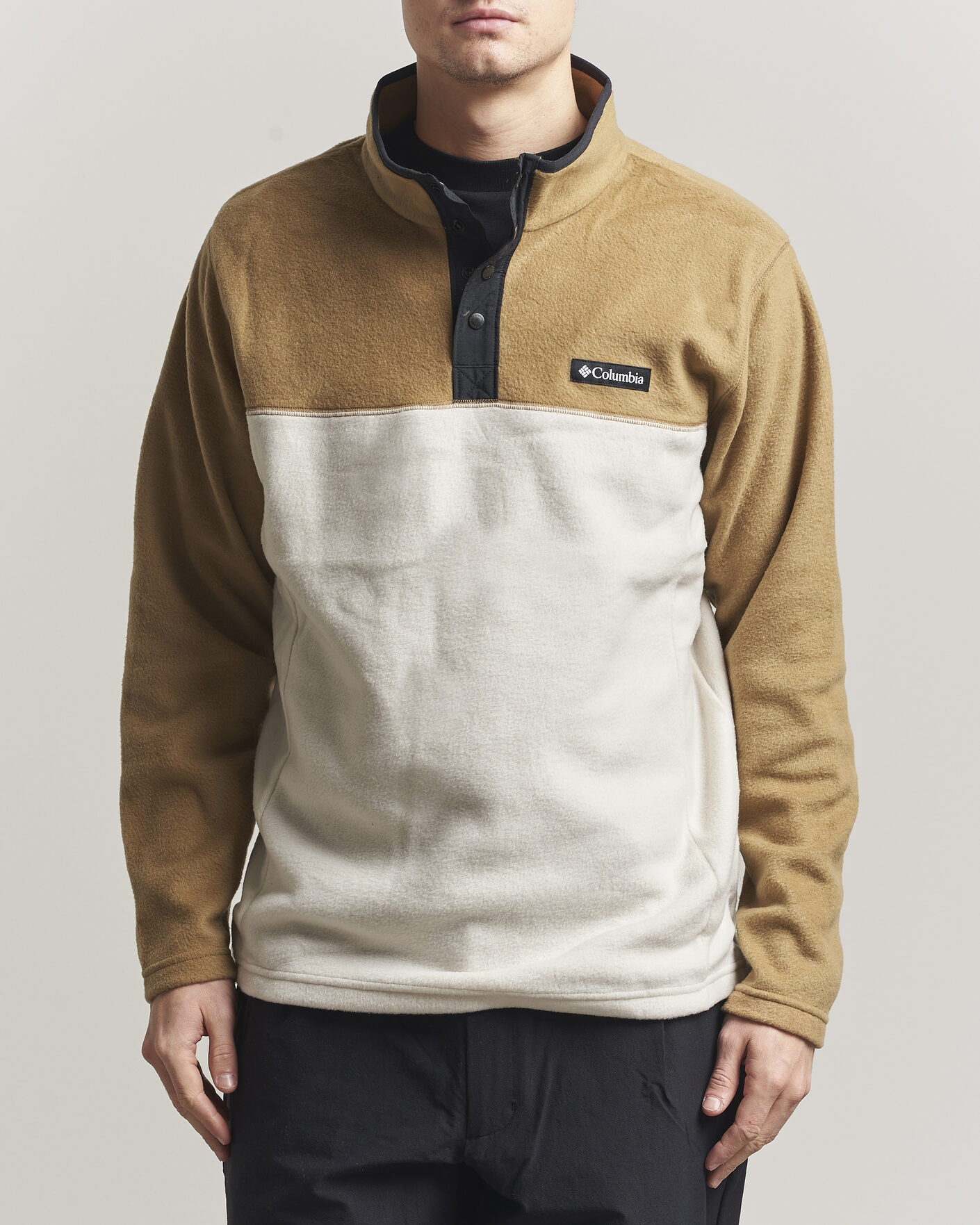 Herren | Pullover | Columbia | Steens Mountain Half Zip 2.0 Fleece Dark Stone/Delta