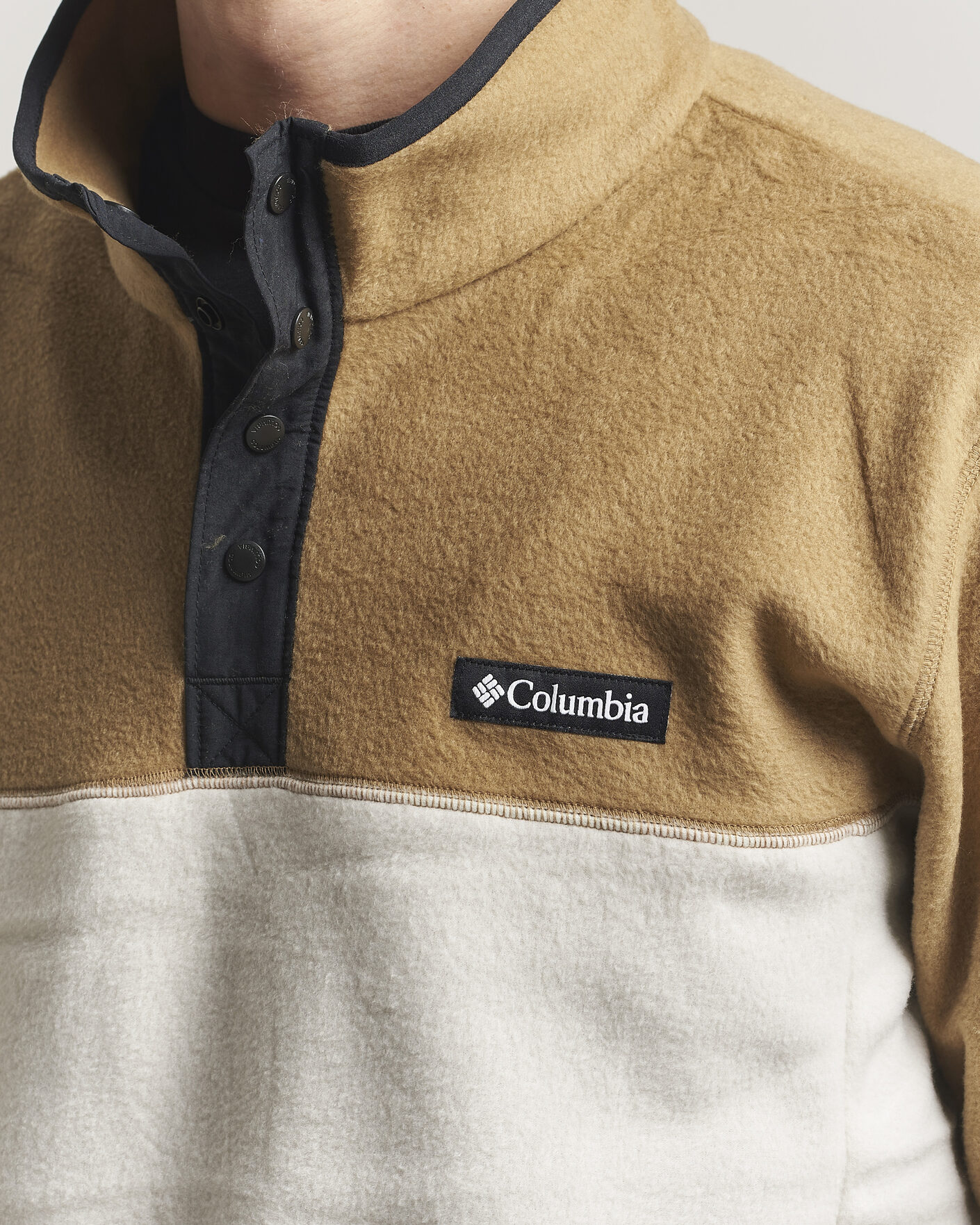 Herren | Pullover | Columbia | Steens Mountain Half Zip 2.0 Fleece Dark Stone/Delta