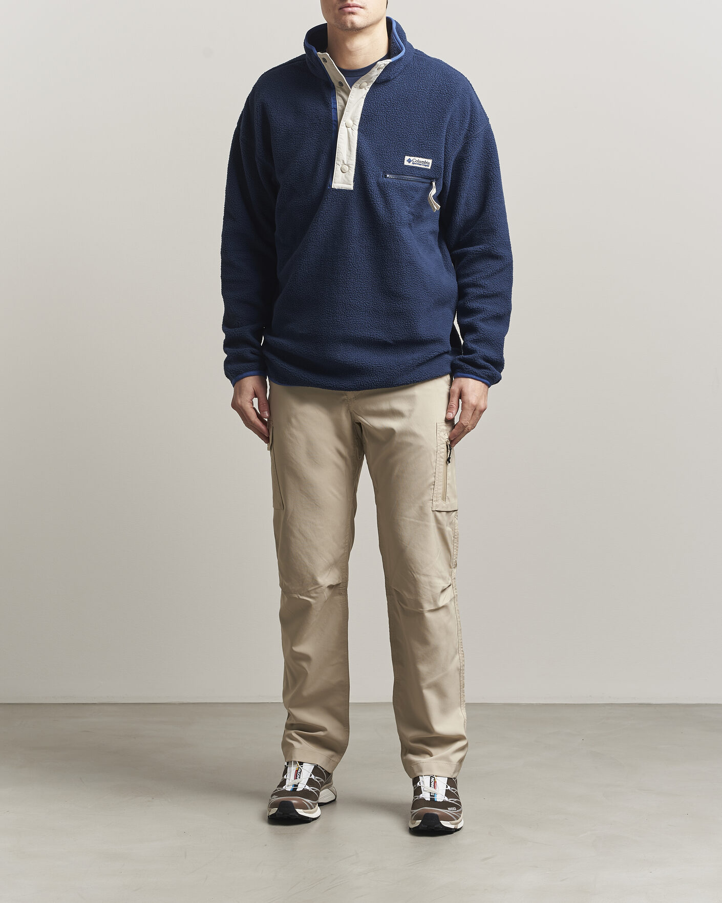 Herren | Pullover | Columbia | Helvetia II Half Snap Fleece Navy
