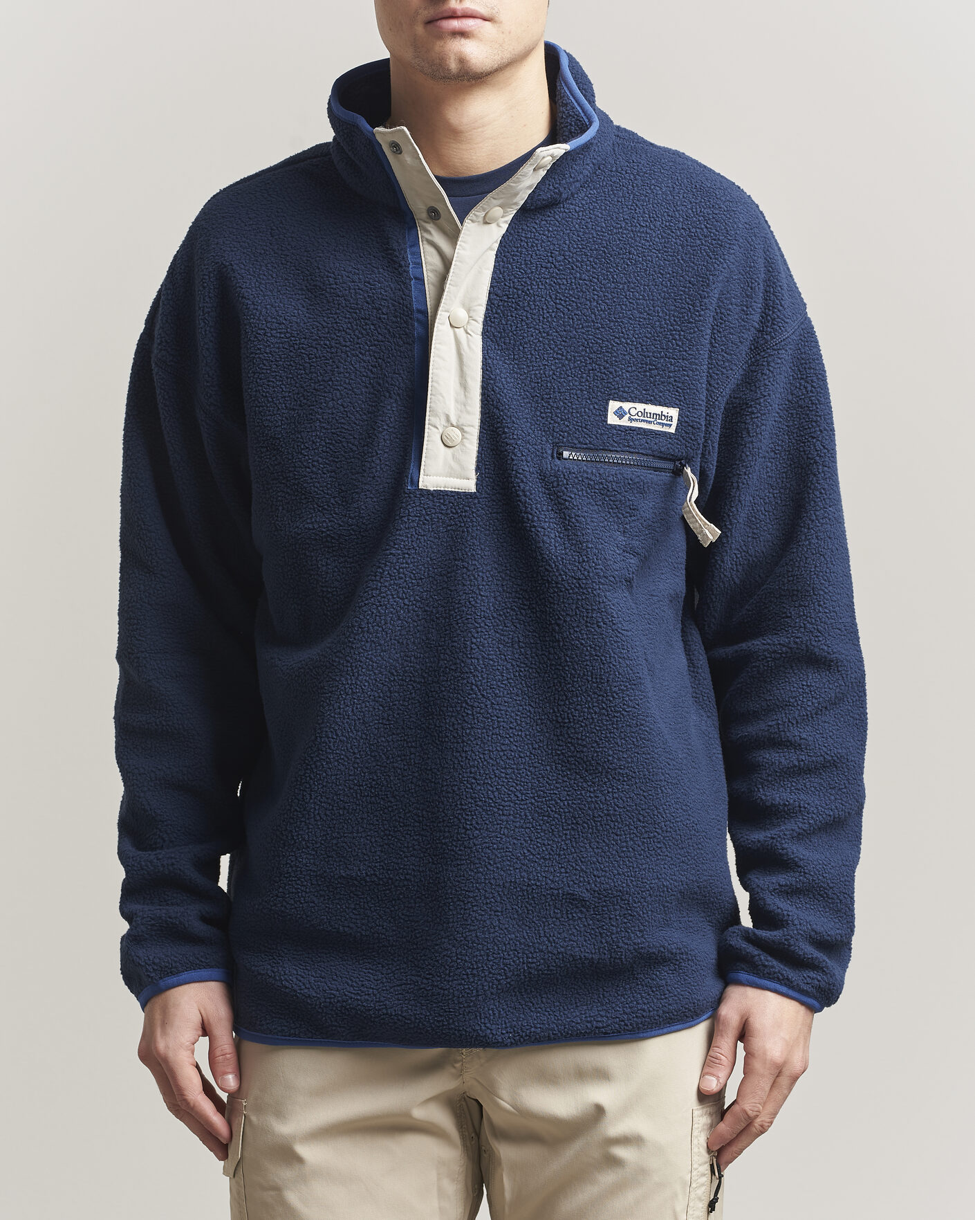 Herren | Pullover | Columbia | Helvetia II Half Snap Fleece Navy