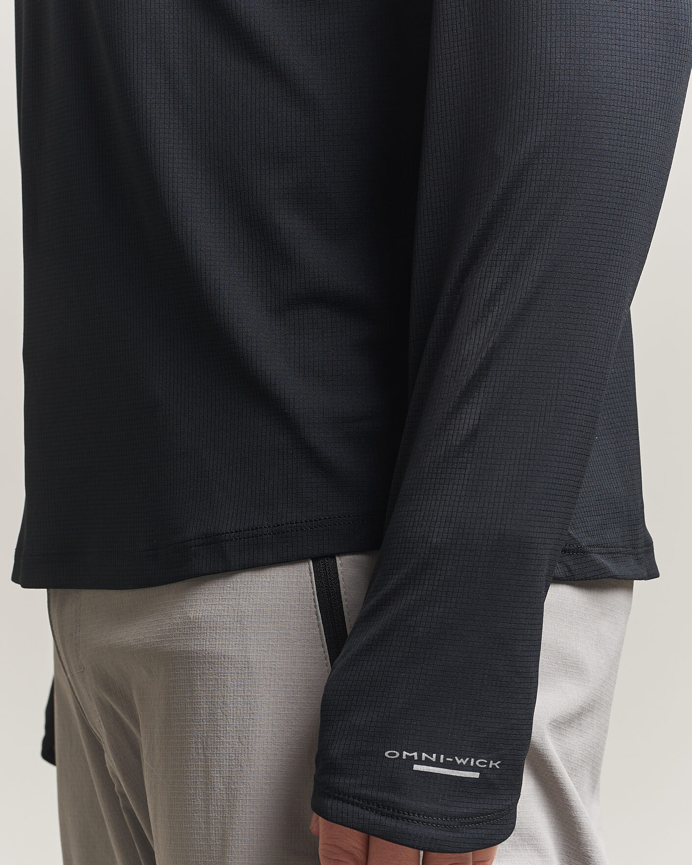 Herren | T-Shirts | Columbia | Stealth Spring Half-Zip T-Shirt Black