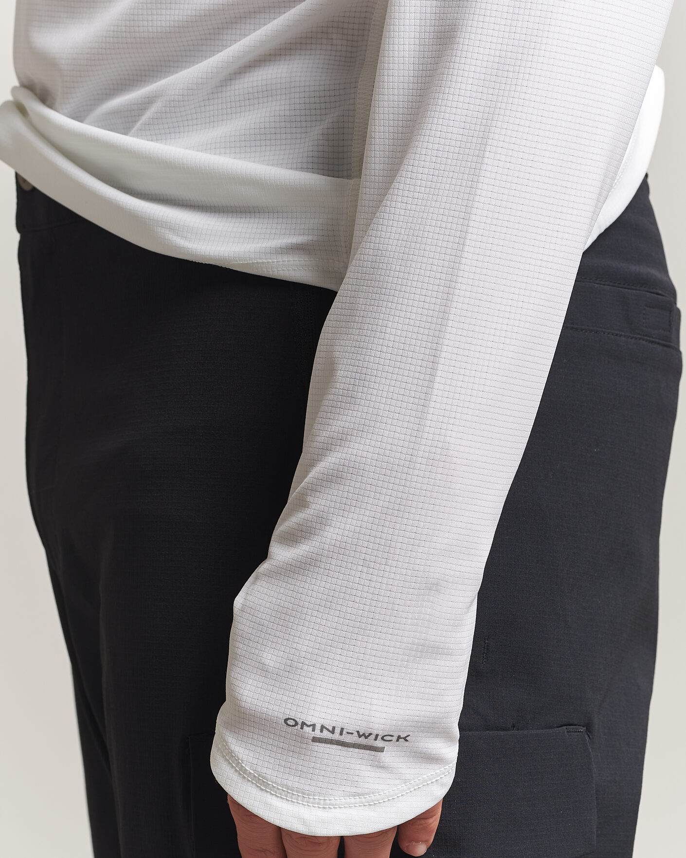 Herren | T-Shirts | Columbia | Stealth Spring Half-Zip T-Shirt White