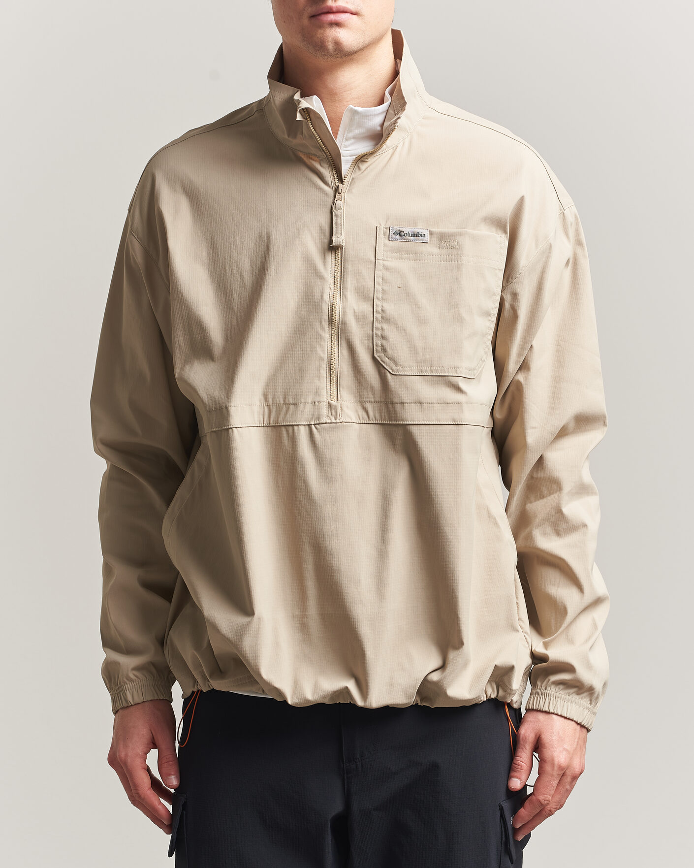Herren | Jacken | Columbia | Landroamer Half-Zip Overshirt Ancient Fossil