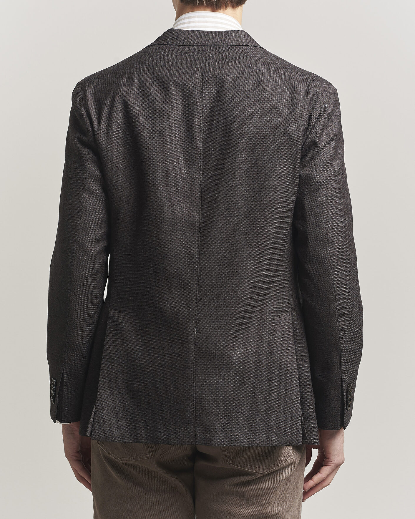 Herren | Sakkos | Boglioli | K Jacket Wool Hopsack Blazer Dark Brown