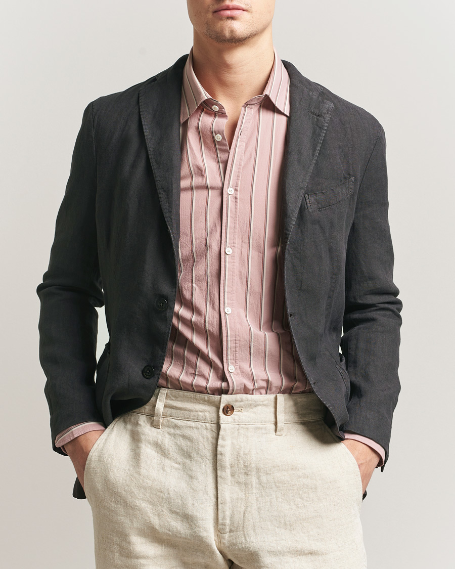 Herren | Sakkos | Boglioli | K Jacket Linen Blazer Dark Brown