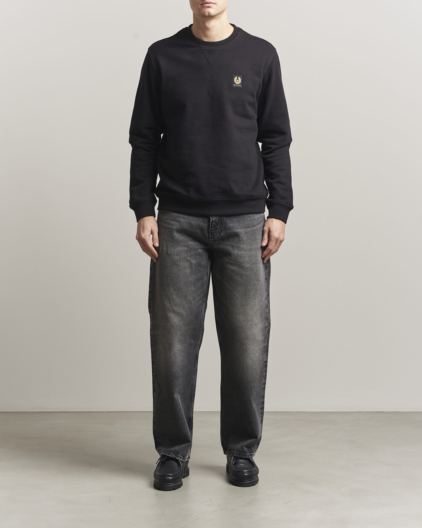 Herren | Pullover | Belstaff | Signature Crew Neck Sweatshirt Black