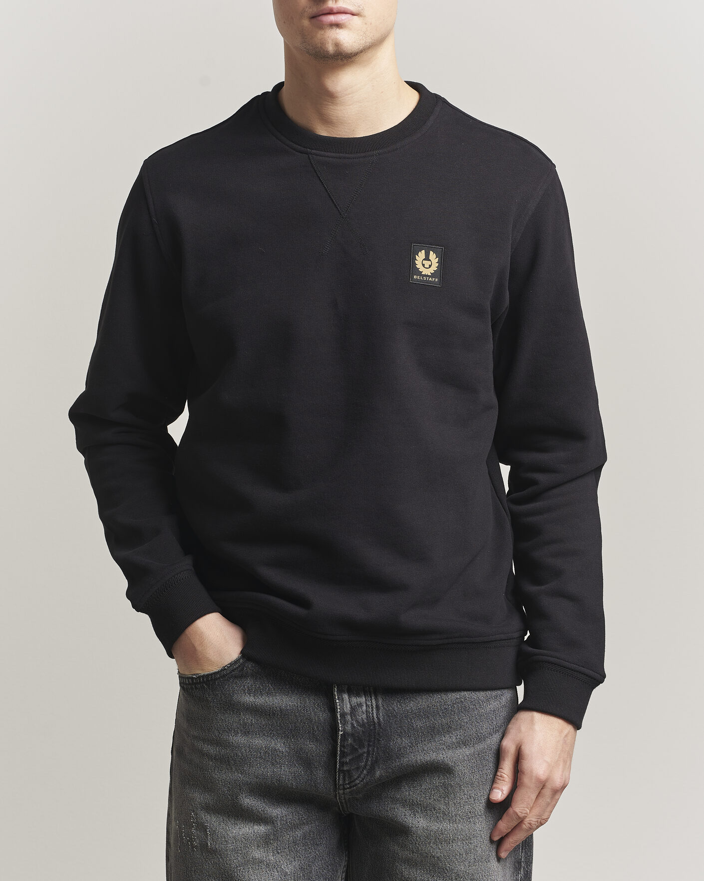 Herren | Pullover | Belstaff | Signature Crew Neck Sweatshirt Black