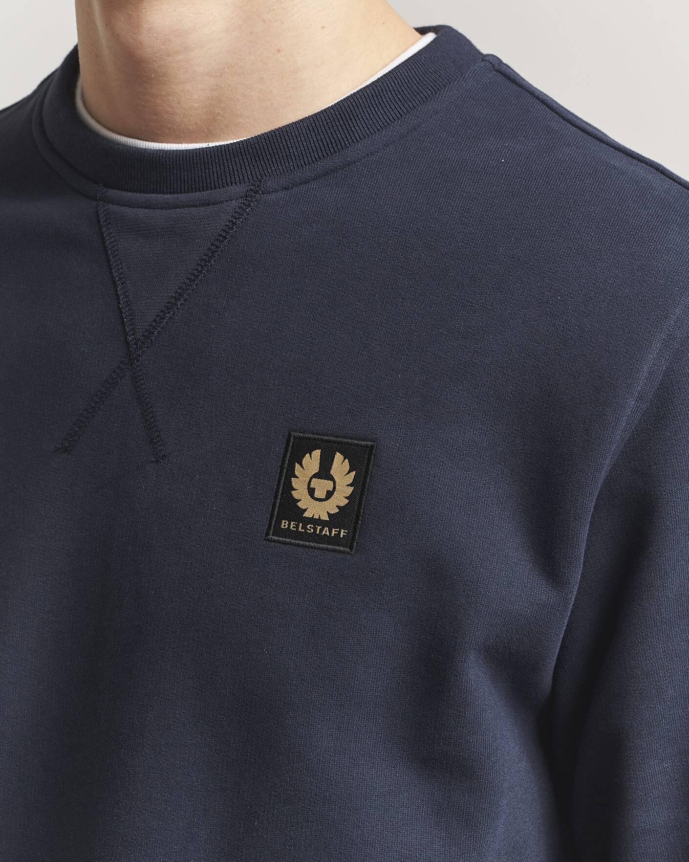 Herren | Pullover | Belstaff | Signature Crew Neck Sweatshirt Dark Ink