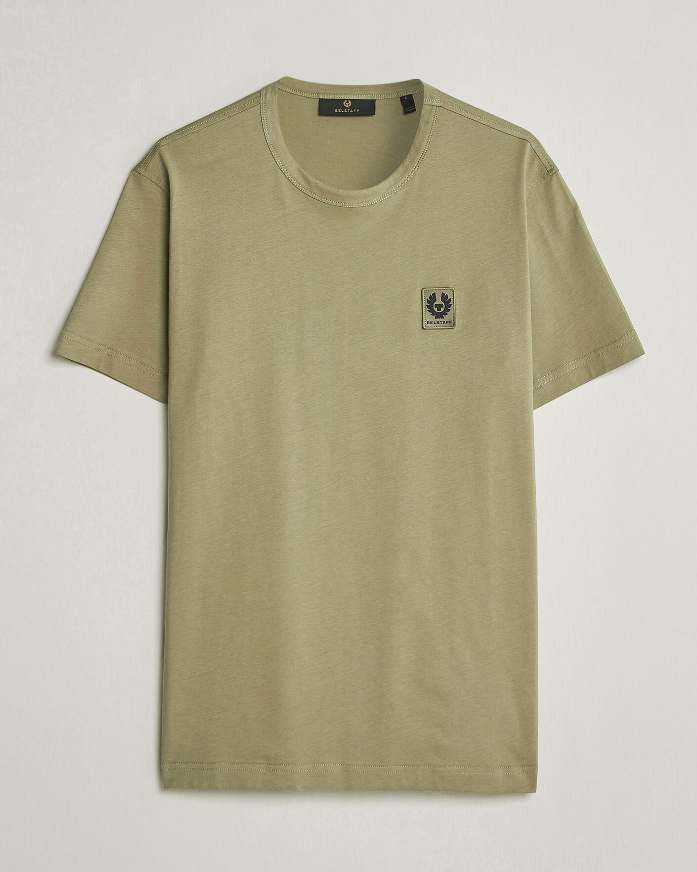 Herren | T-Shirts | Belstaff | Signature Crew Neck T-Shirt Fatigue Green