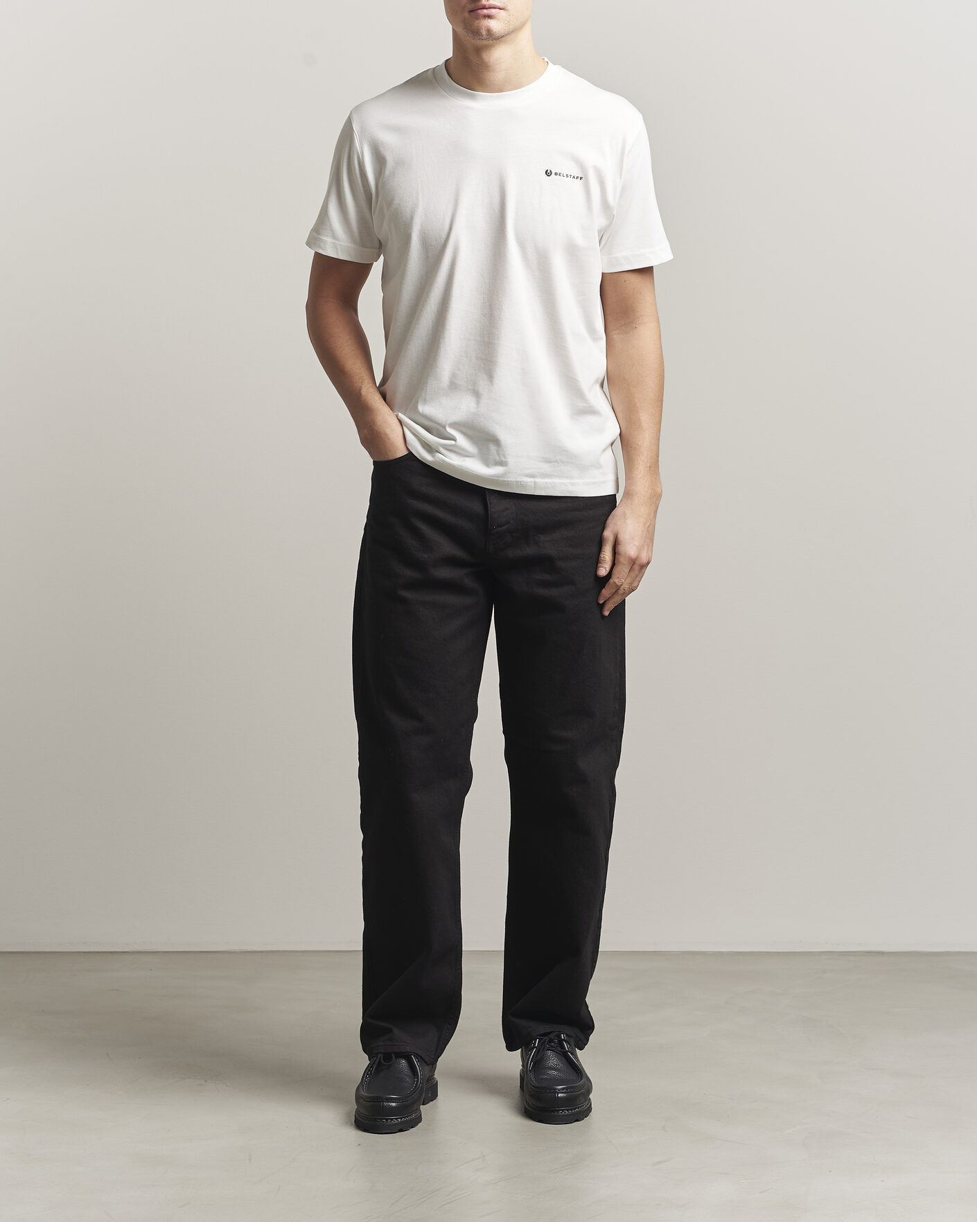 Herren | T-Shirts | Belstaff | 3-Pack Squad Crew Neck T-Shirt Black/Dark Ink/White