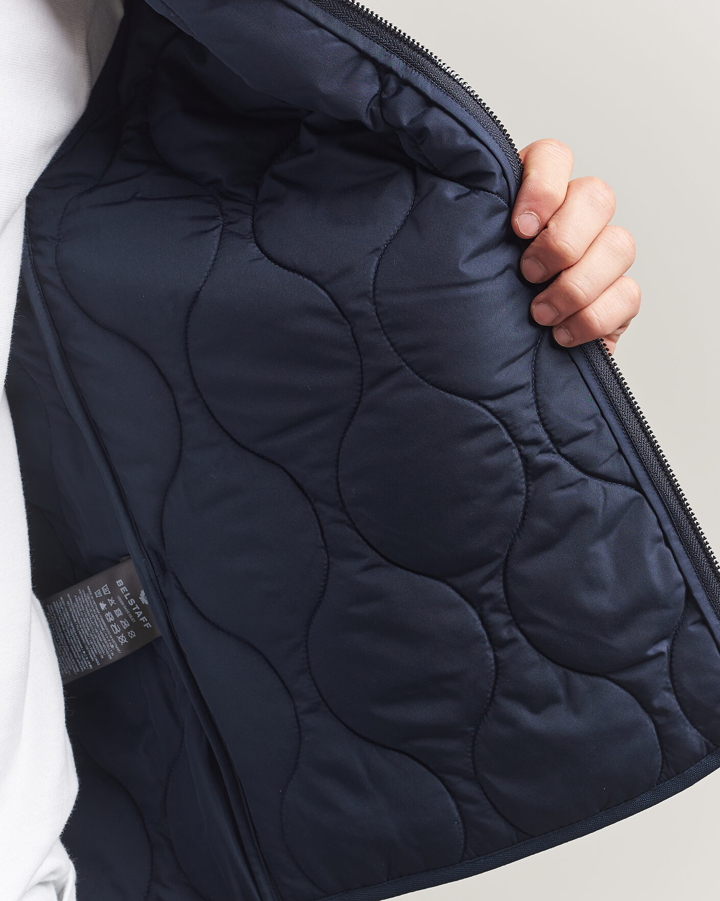 Herren | Westen | Belstaff | Base Gilet Dark Ink