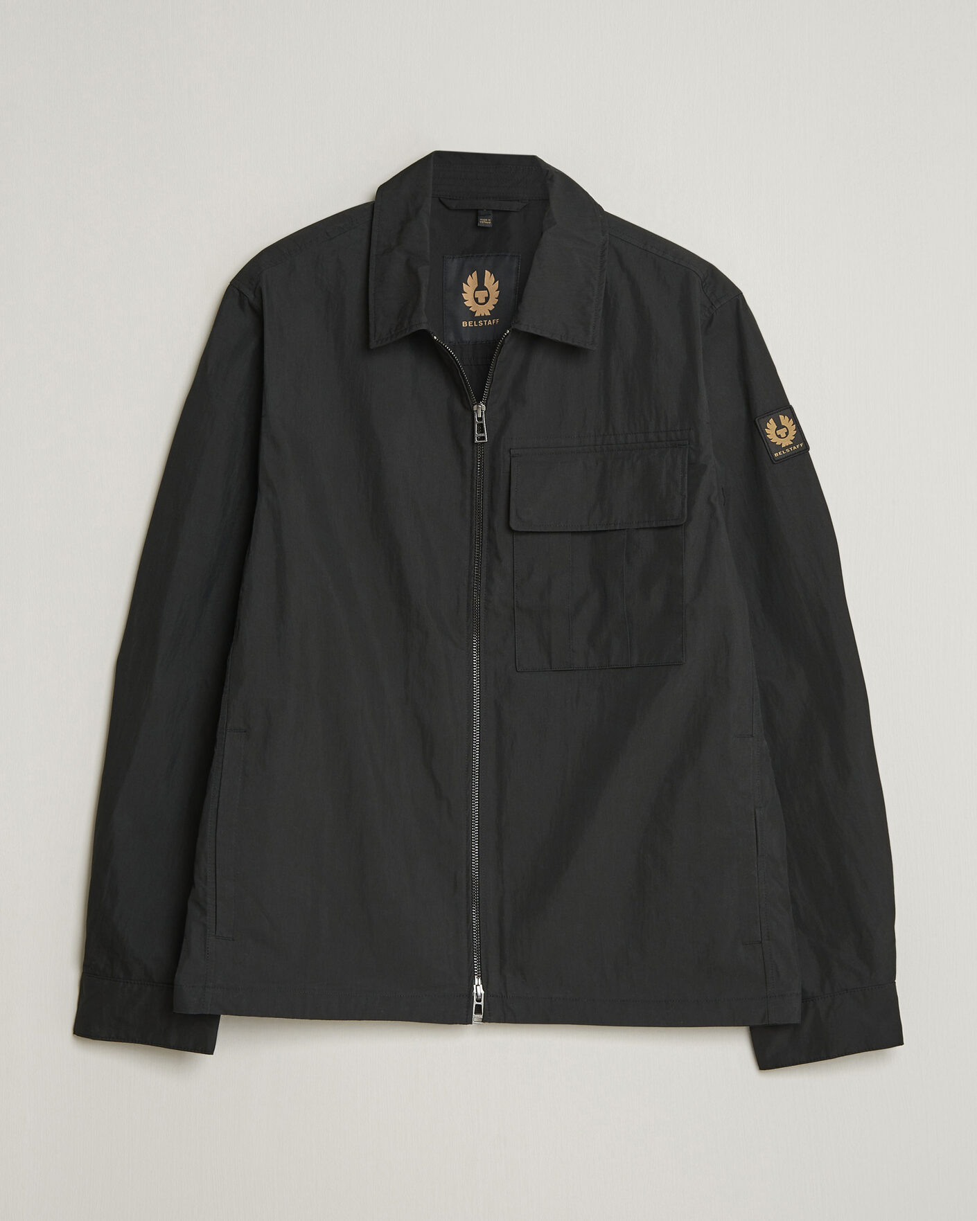 Herren | Hemden | Belstaff | Cargo Overshirt Black