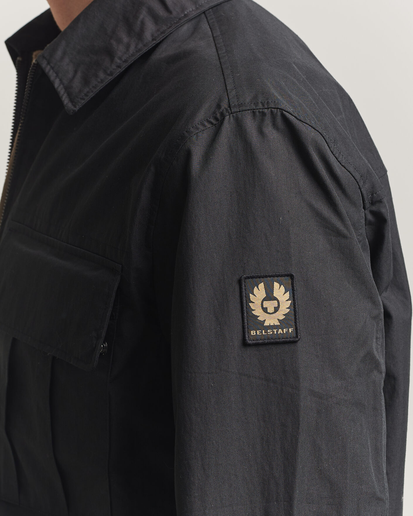Herren | Hemden | Belstaff | Cargo Overshirt Black