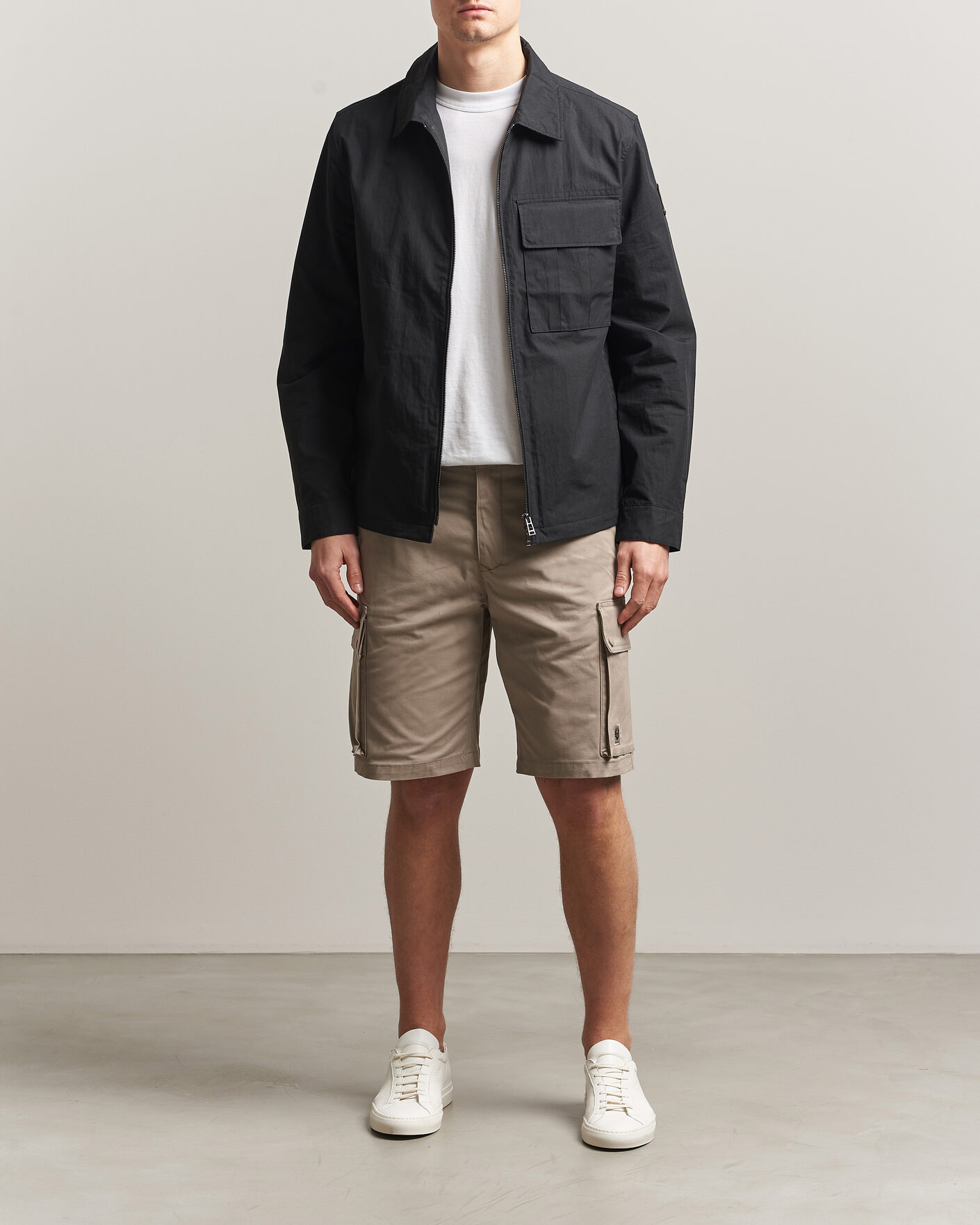 Herren | Shorts | Belstaff | Route Cargo Shorts Dark Sand