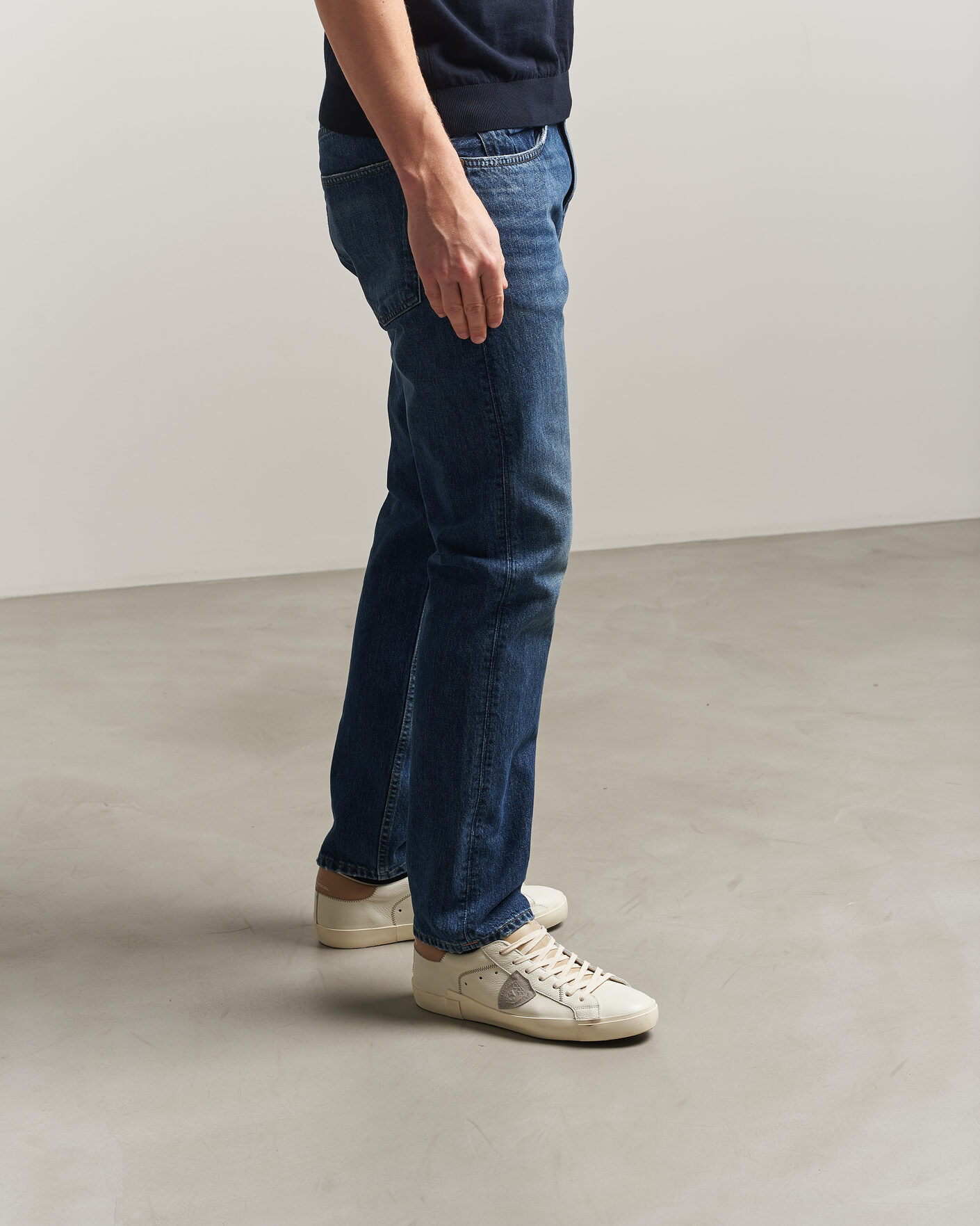 Herren | Sneaker | Philippe Model | PRSX Low Top Canvas Mix Sneaker White/Beige