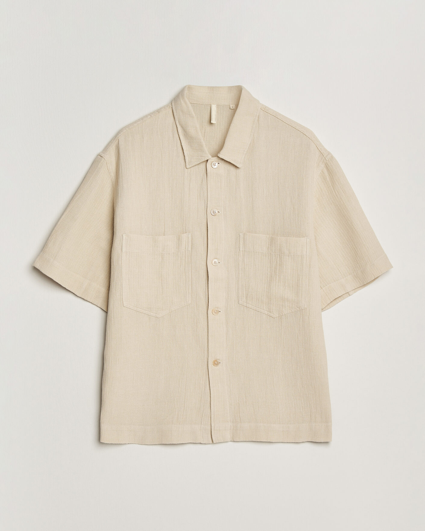 Herren | Hemden | Sunflower | Adam Short Sleeve Shirt Off White