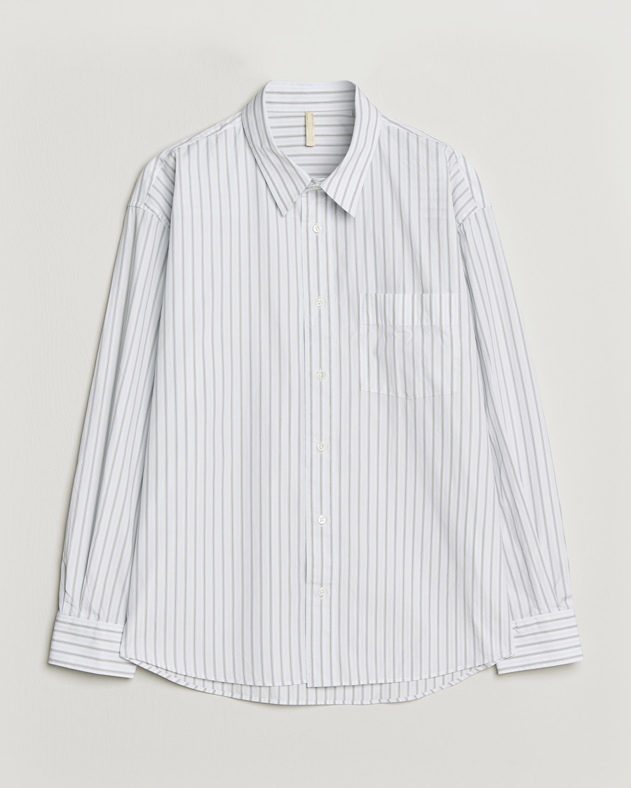 Herren | Hemden | Sunflower | New Base Shirt Blue Stripe