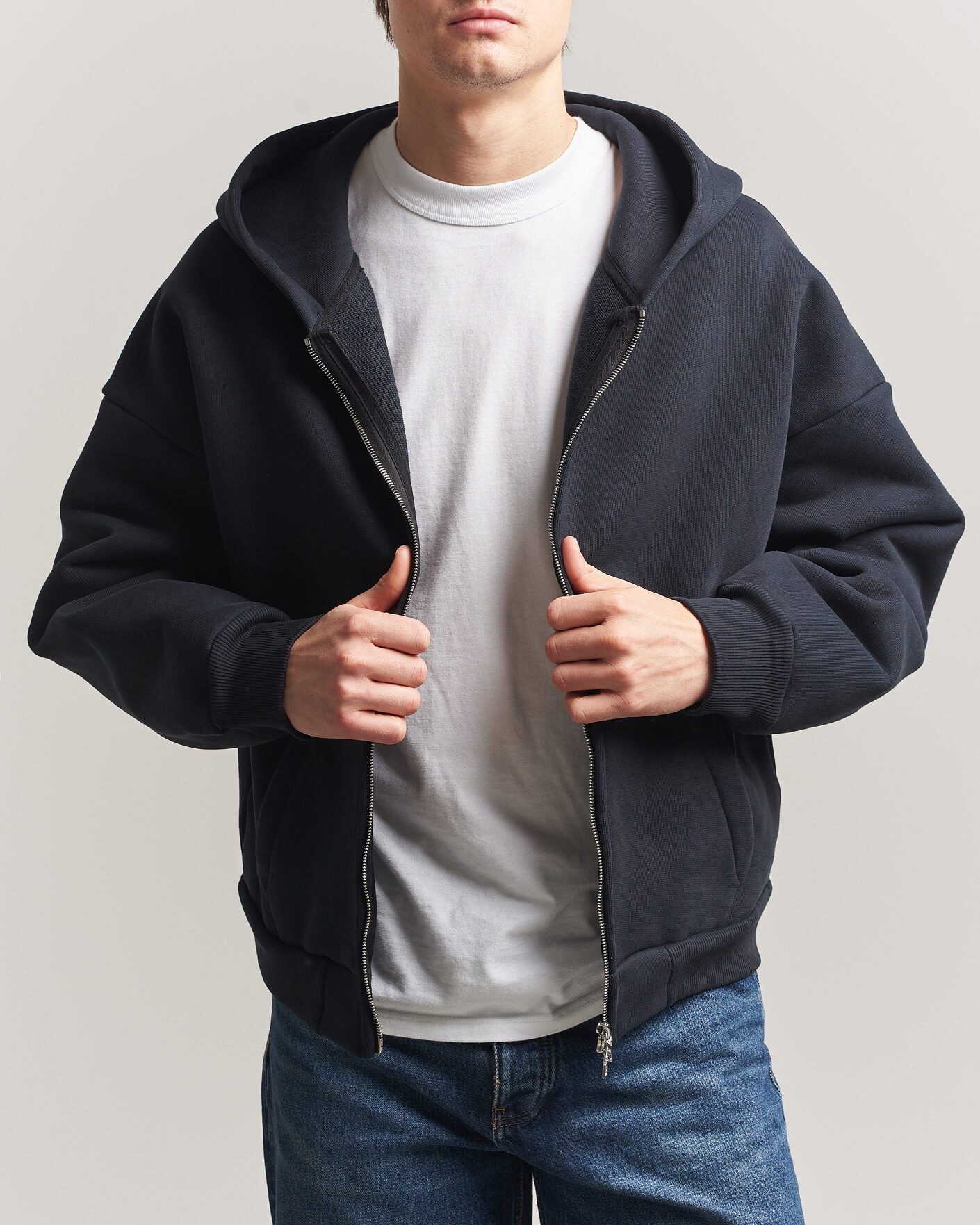 Herren | Pullover | Sunflower | Hooded Sweat Jacket Black