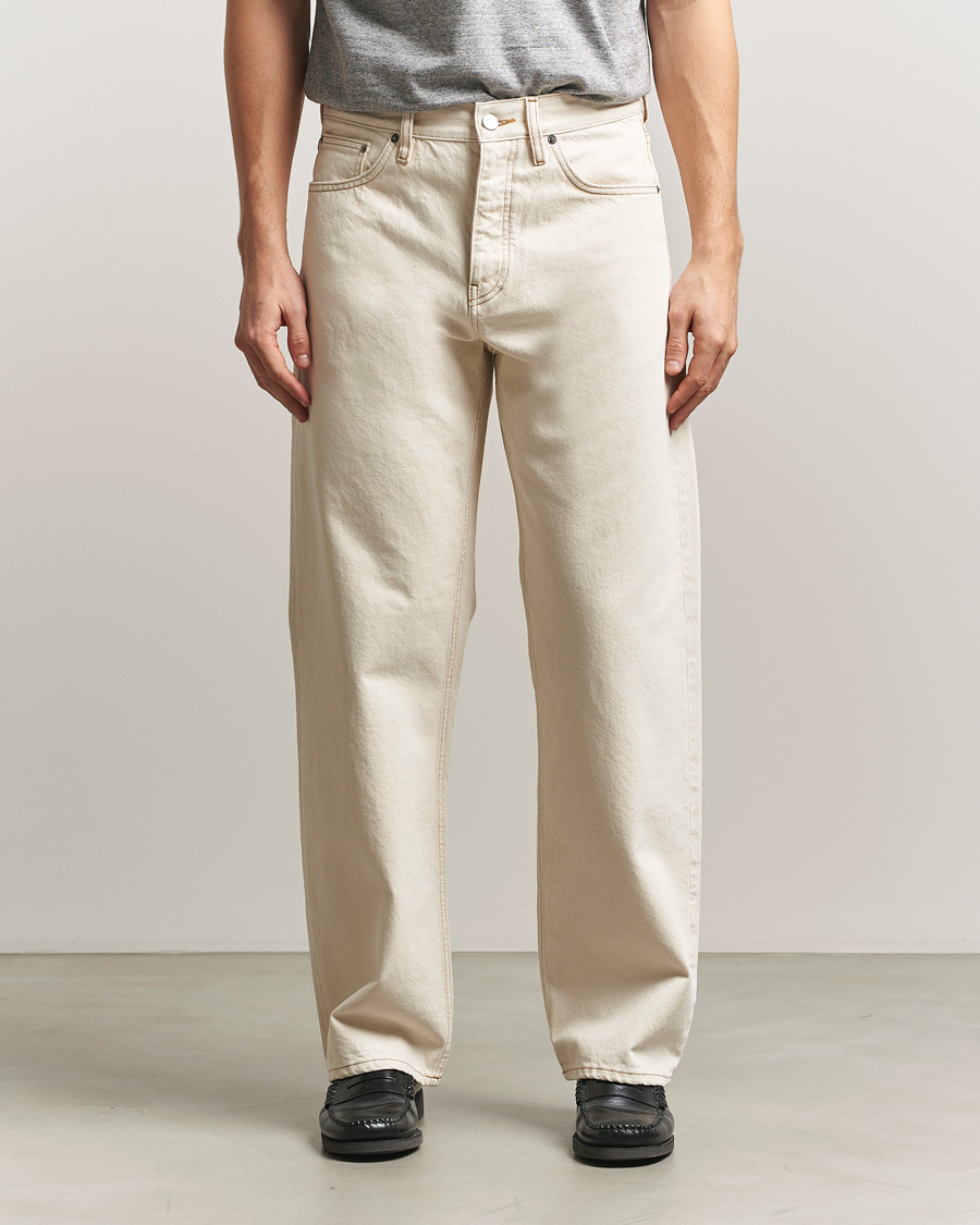 Herren | Jeans | Sunflower | Loose Jeans Ecru Contrast