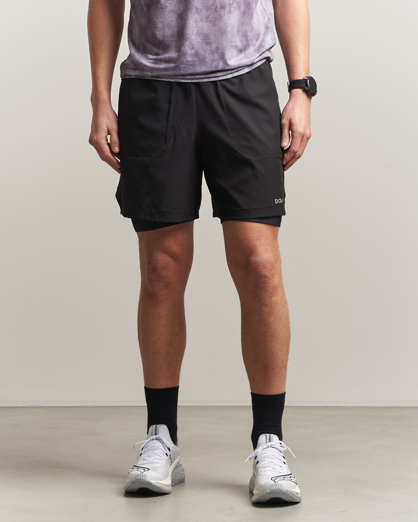 Herren | Shorts | DOXA | Rerun 2-In-1 Shorts Black