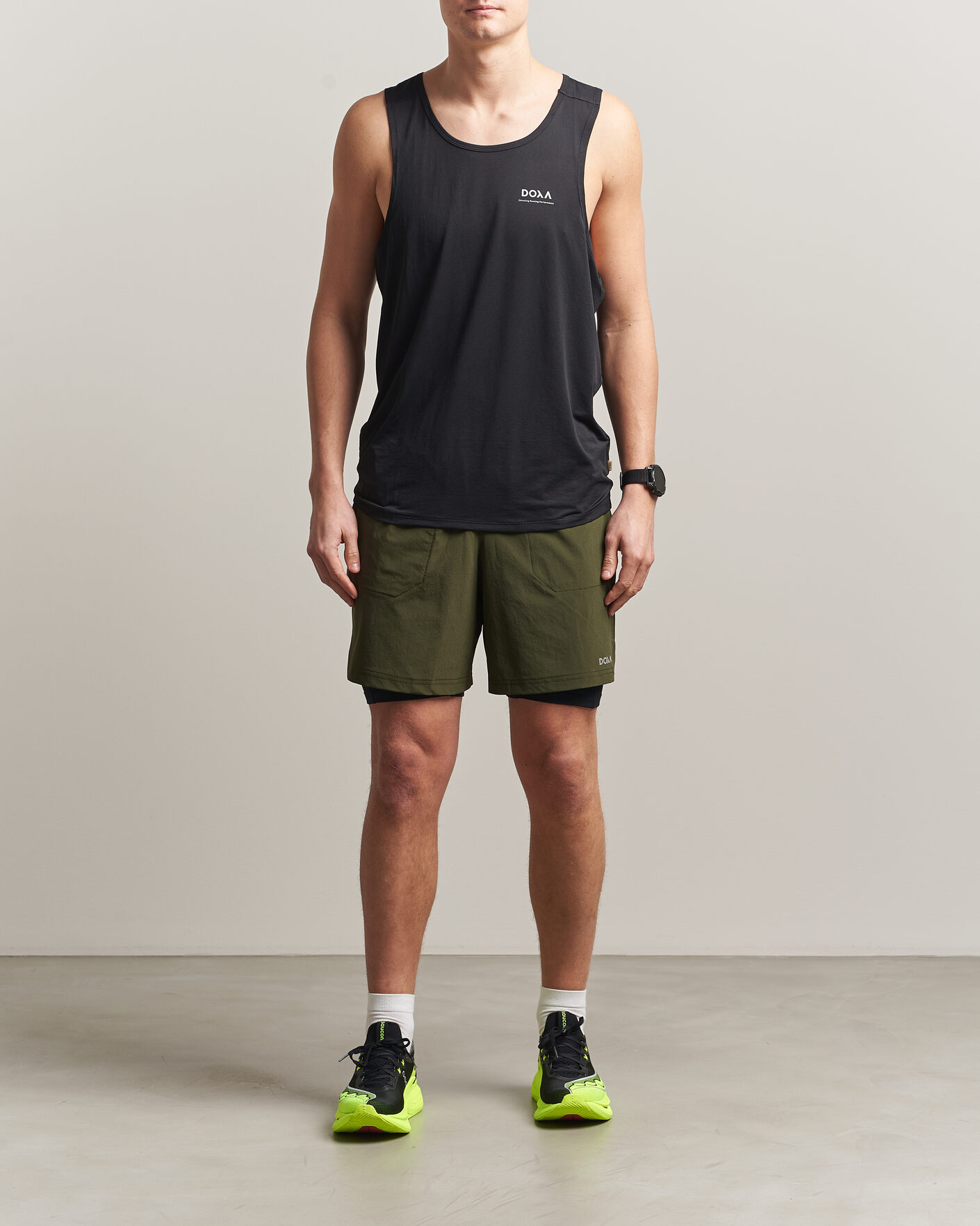 Herren | Shorts | DOXA | Rerun 2-In-1 Shorts Forest