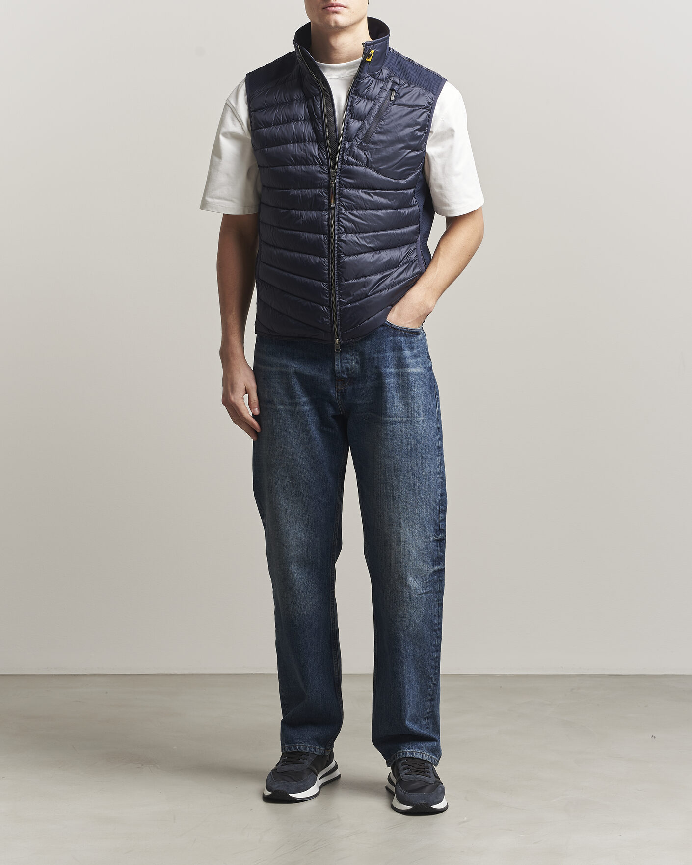 Herren | Westen | Parajumpers | Zavier Hybrid Vest Navy