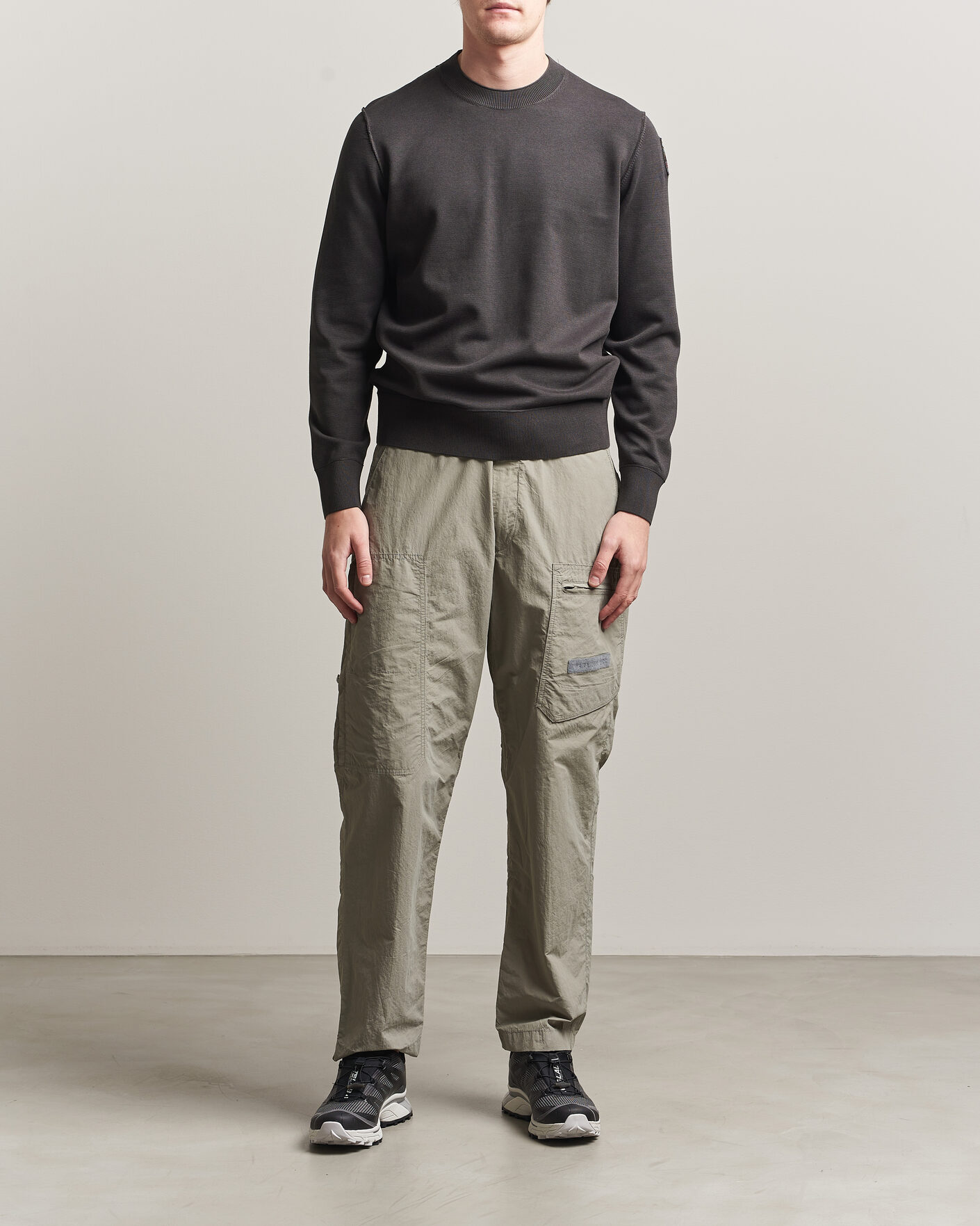 Herren | Pullover | Parajumpers | Basic Braw Knitted Sweater Off Black