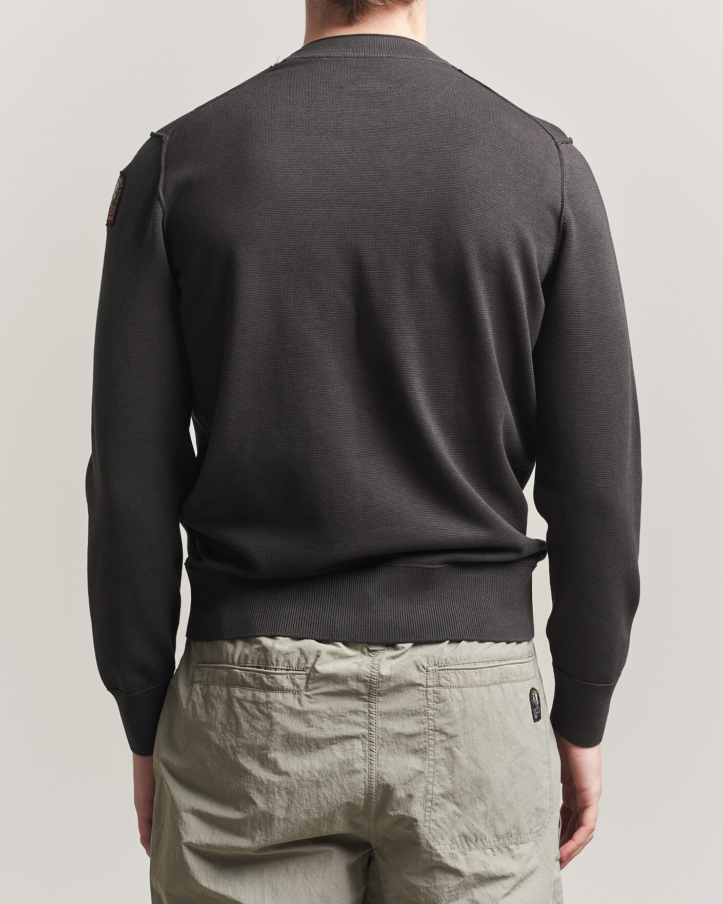 Herren | Pullover | Parajumpers | Basic Braw Knitted Sweater Off Black