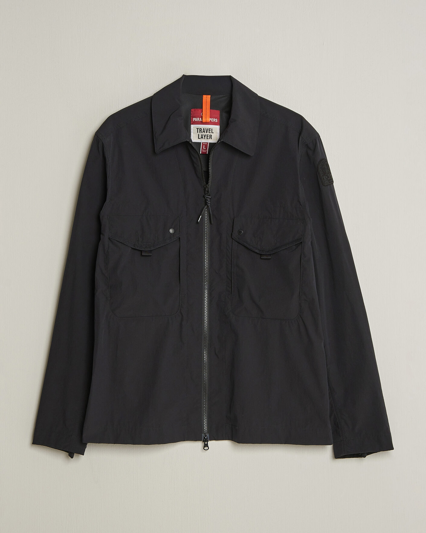 Herren | Jacken | Parajumpers | Elgin Travel Shirt Jacket Black