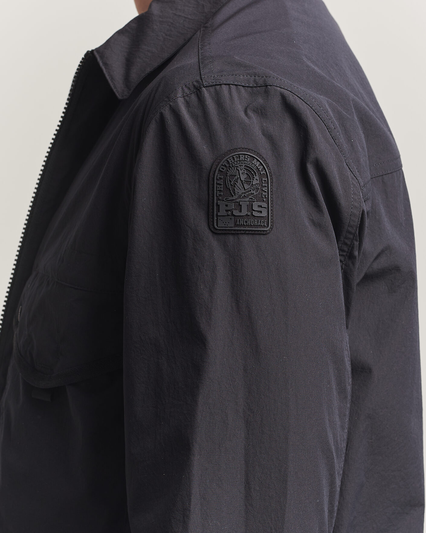 Herren | Jacken | Parajumpers | Elgin Travel Shirt Jacket Black