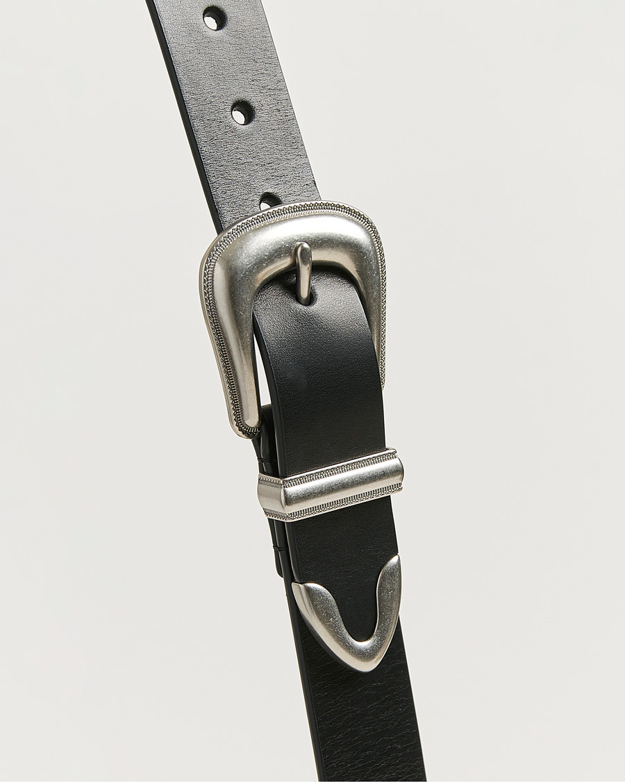 Herren | Gürtel | Polo Ralph Lauren | Western Leather Belt Black