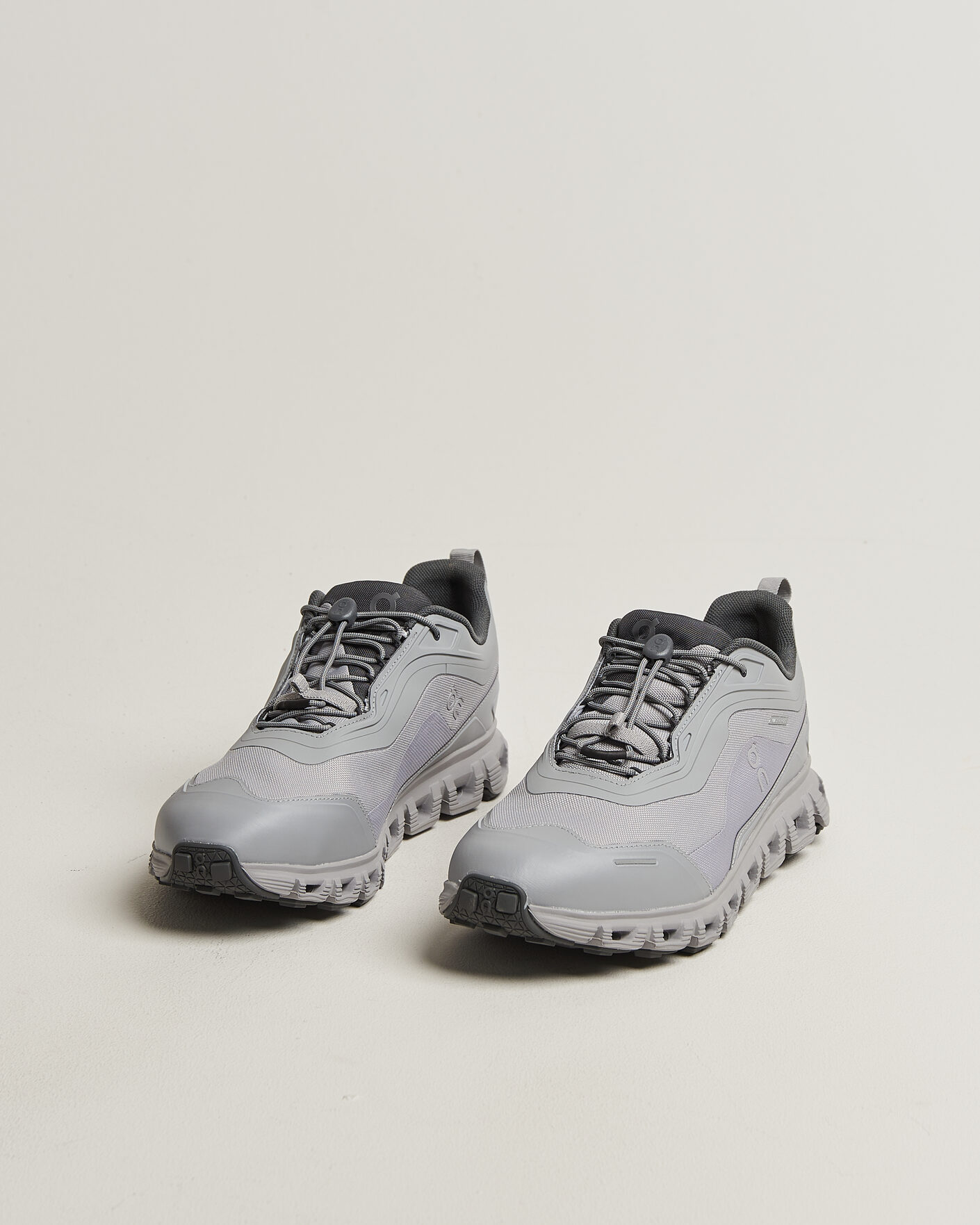 Herren | Trail Sneaker | On | Cloud 6 Geo Waterproof Alloy/Alloy