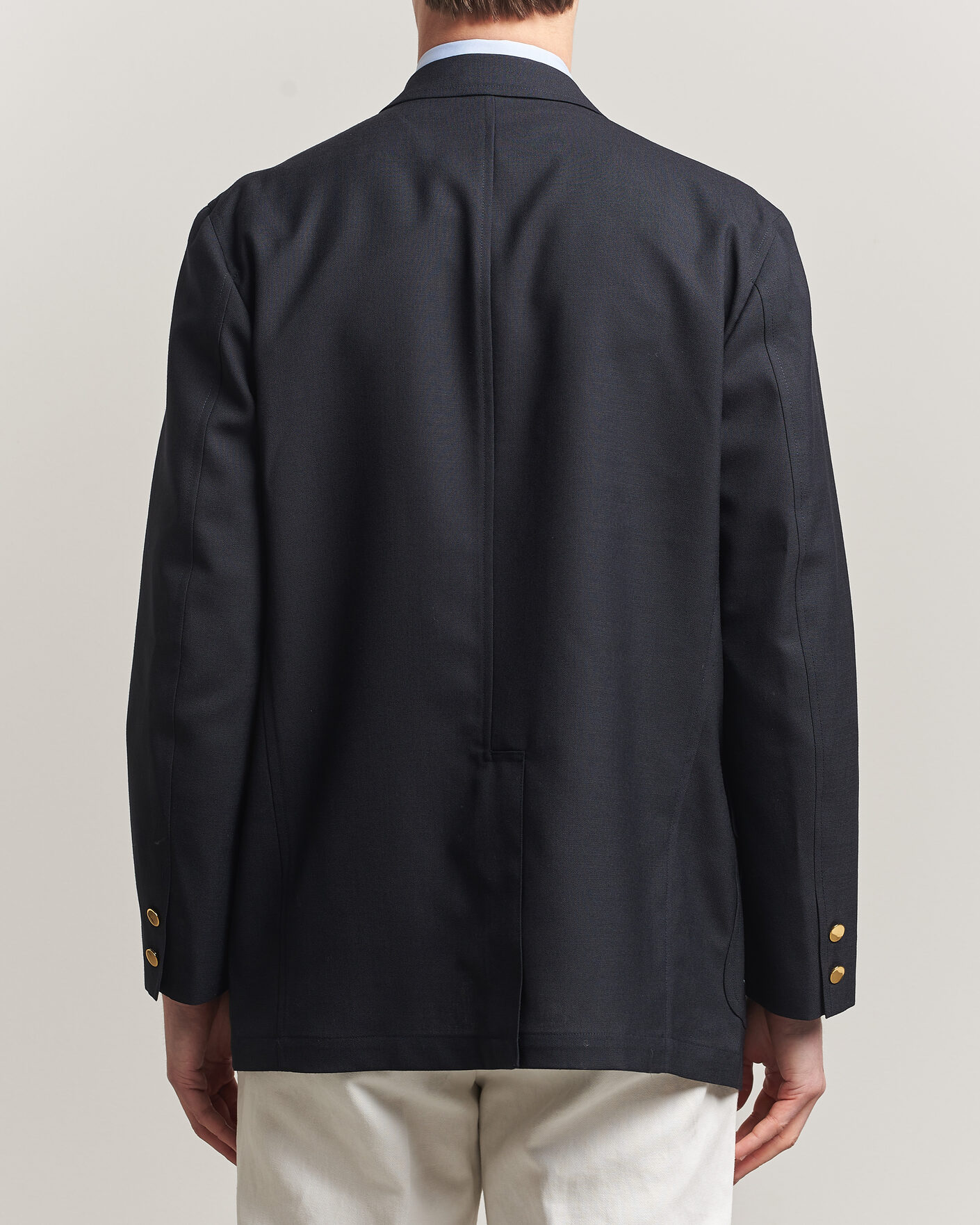 Herren | Sakkos | Kamakura Shirts | Unstructured Ivy Blazer Navy