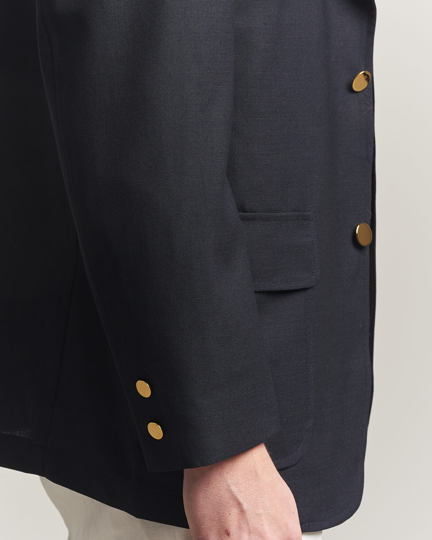 Herren | Sakkos | Kamakura Shirts | Unstructured Ivy Blazer Navy