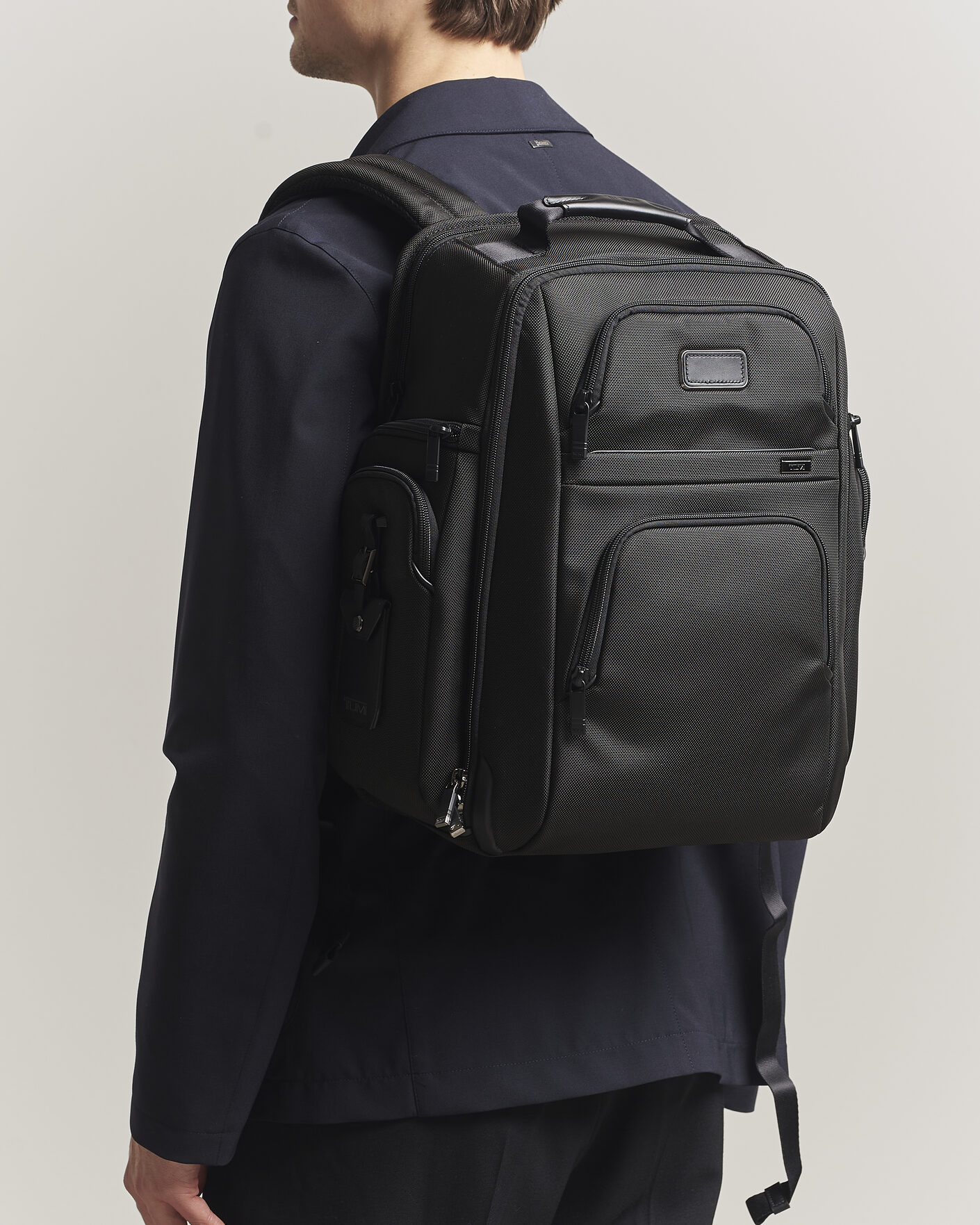 Herren | Taschen | TUMI | Alpha 4 Brief Backpack Black