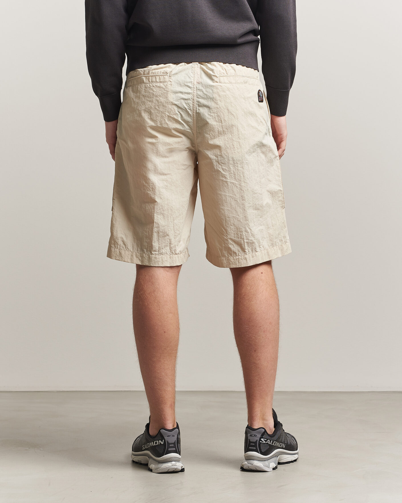 Herren | Shorts | Parajumpers | Lex Smash Peached Nylon Shorts Bone