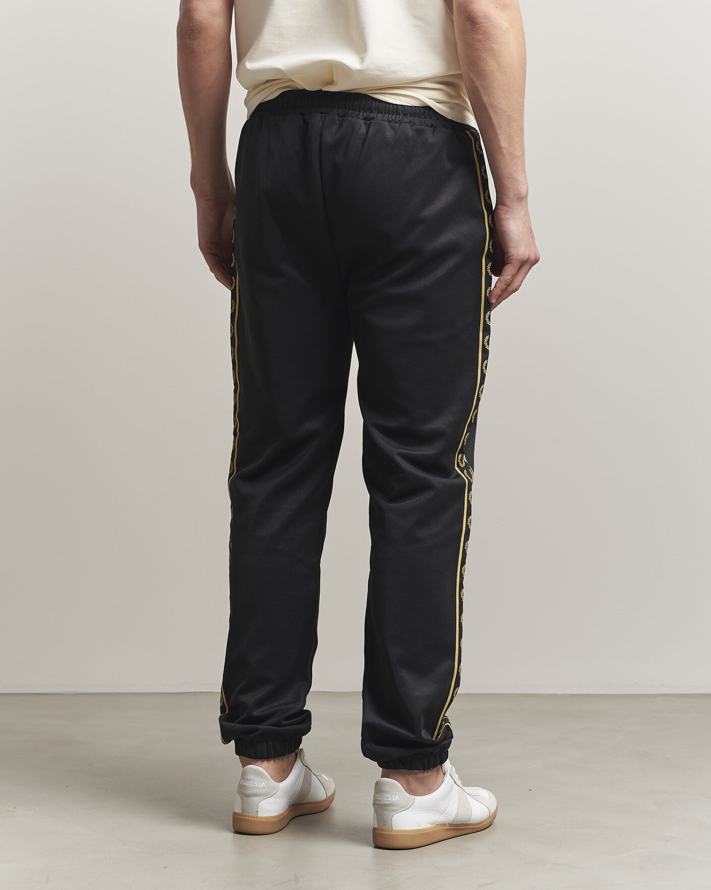 Herren | Hosen | Fred Perry | Taped Track Pants Black