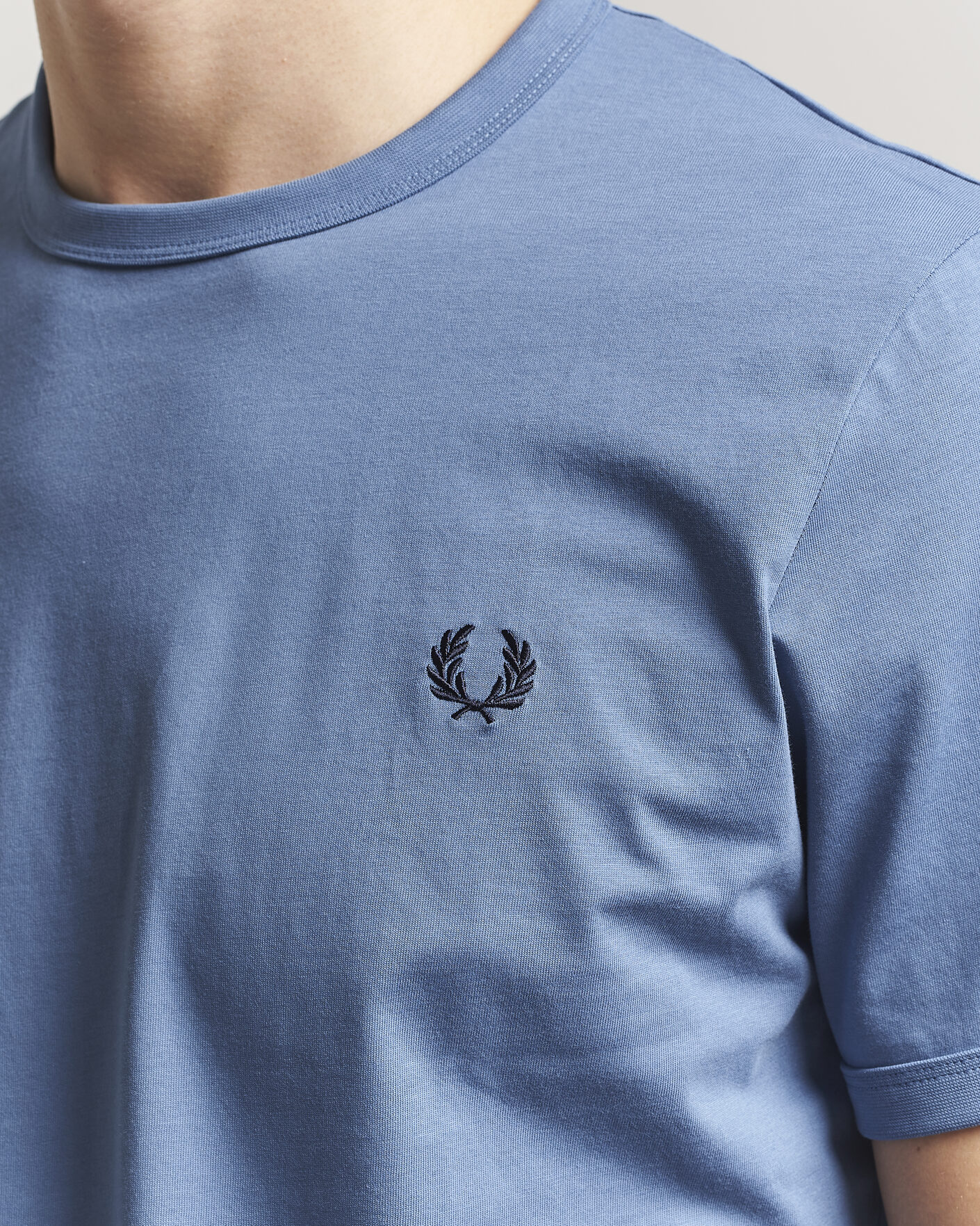 Herren | T-Shirts | Fred Perry | Ringer T-Shirt Ace Blue