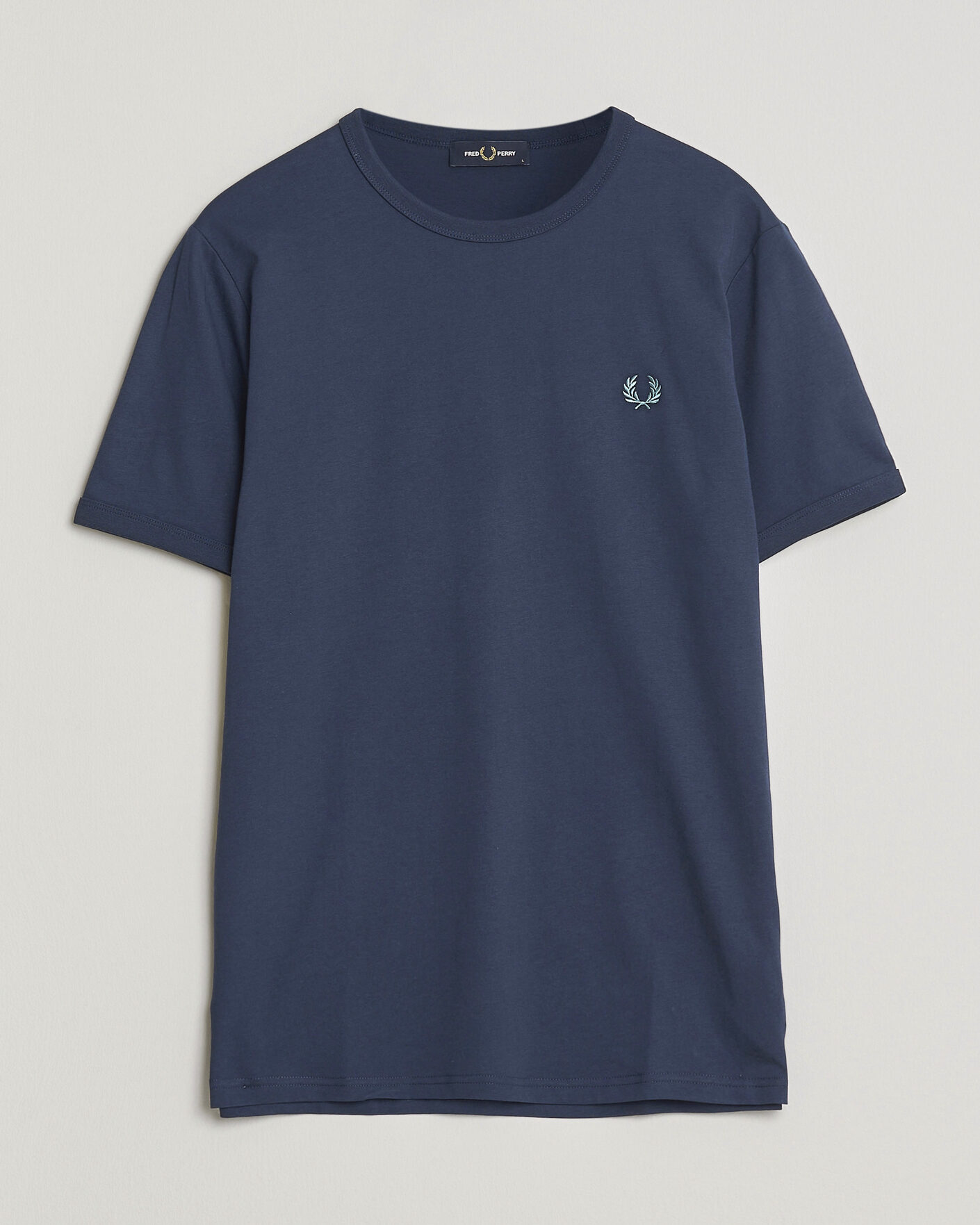 Herren | T-Shirts | Fred Perry | Ringer T-Shirt Tennis Blue