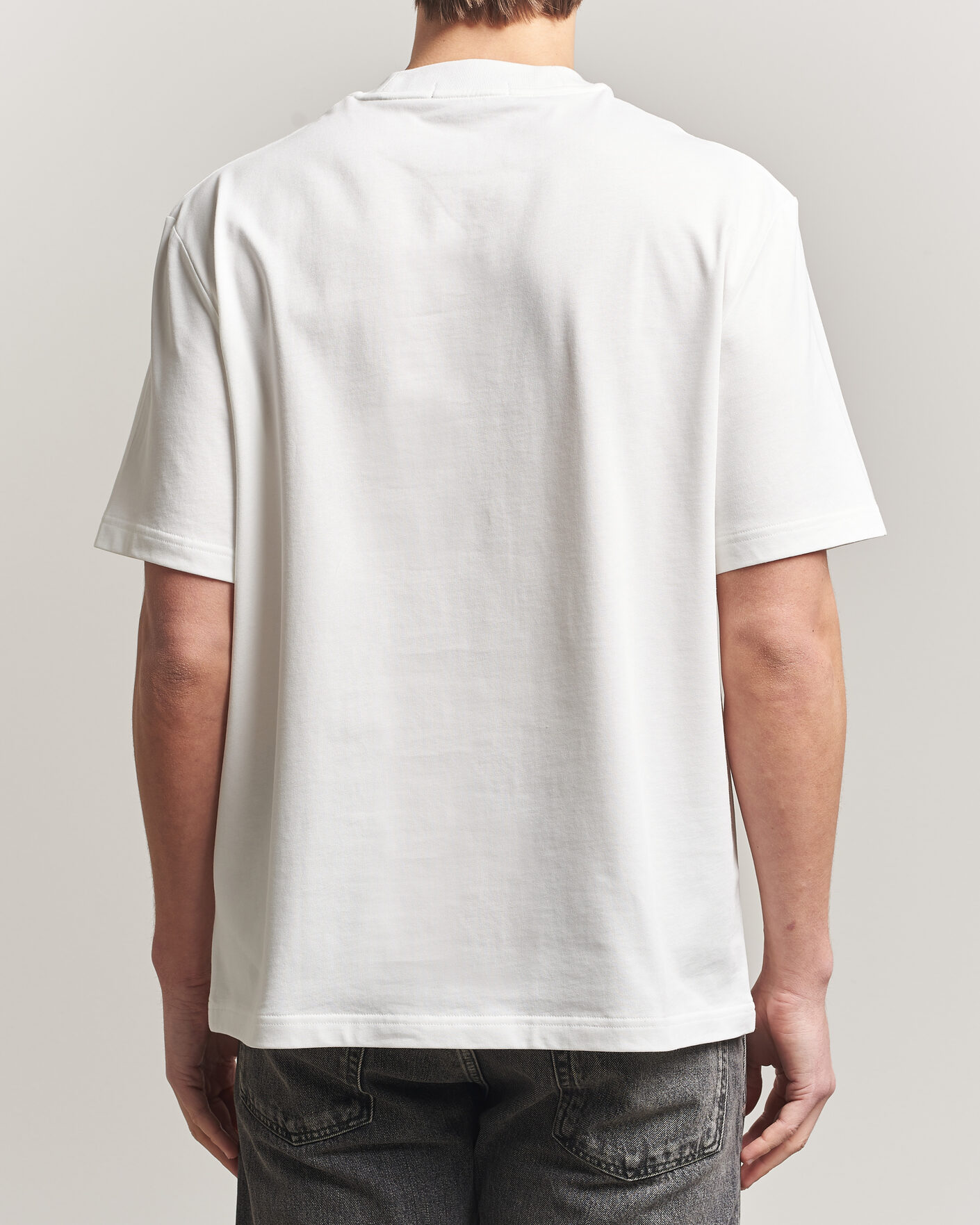 Herren | T-Shirts | Fred Perry | Heavy Pocket T-Shirt Snow White