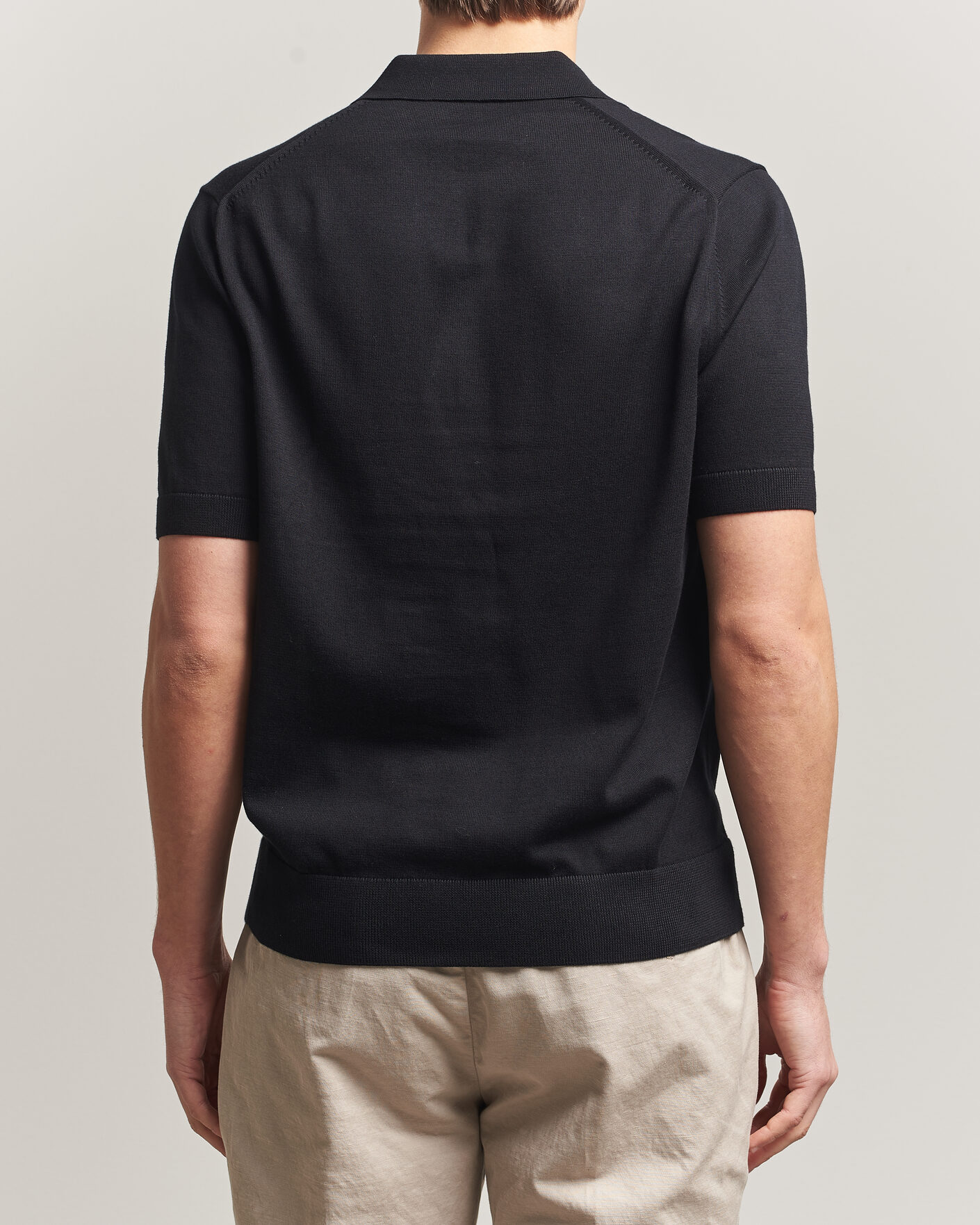 Herren | Poloshirts | Fred Perry | Cotton Knitted Polo Black