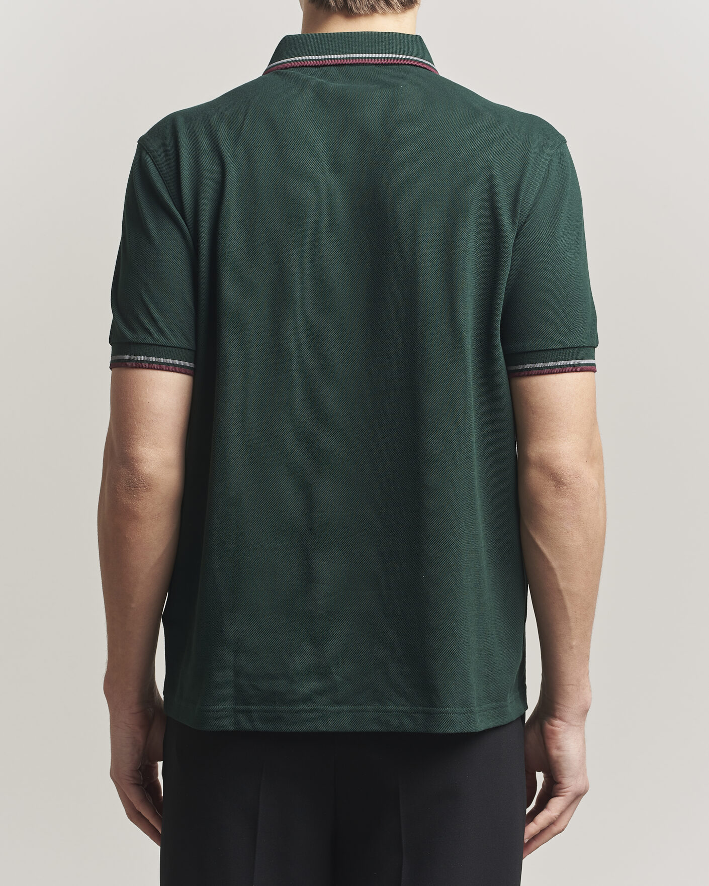 Herren | Poloshirts | Fred Perry | Twin Tipped Polo Shirt Grassroots Green