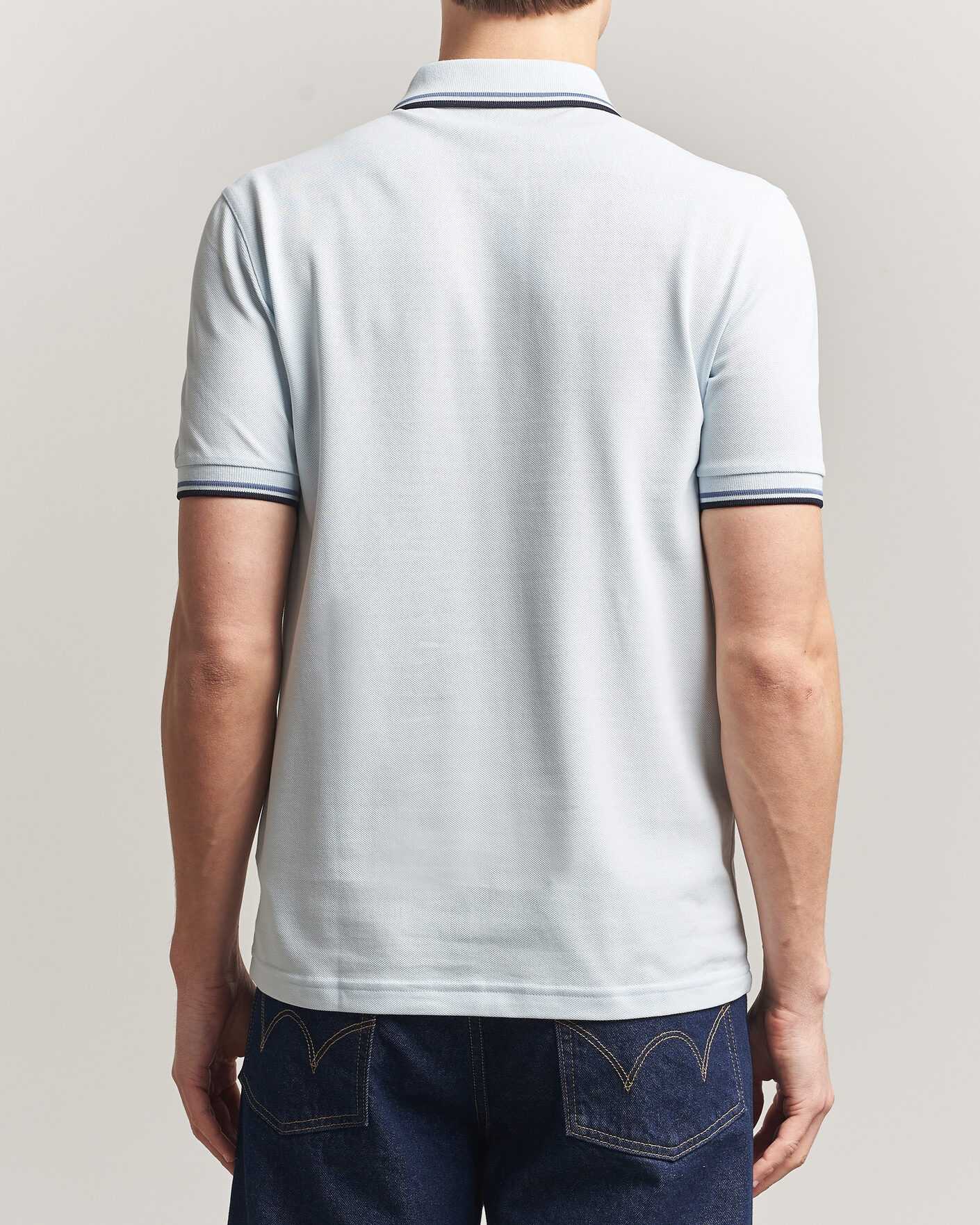 Herren | Poloshirts | Fred Perry | Twin Tipped Polo Shirt Light Ice