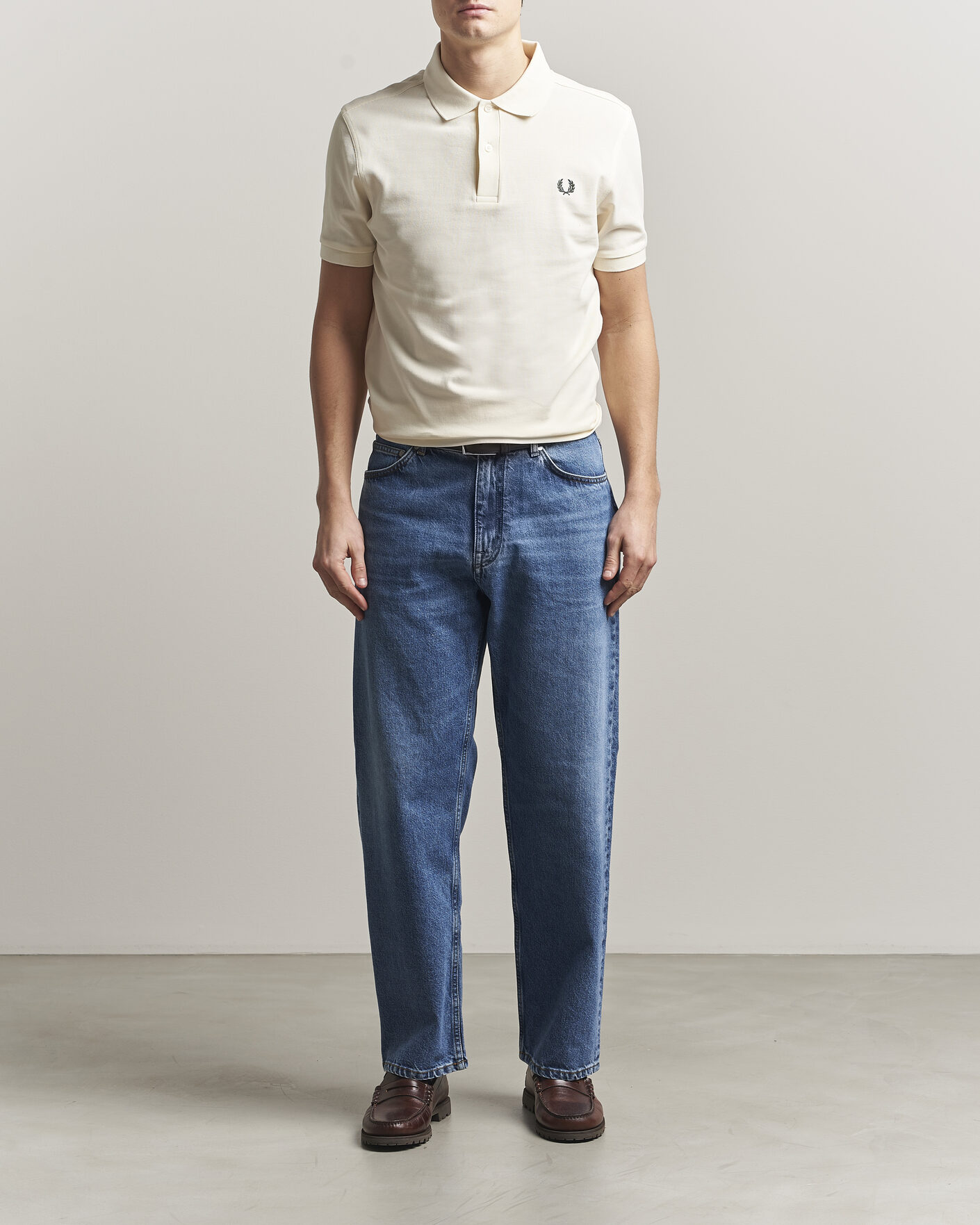 Herren | Poloshirts | Fred Perry | Plain Polo Ecru