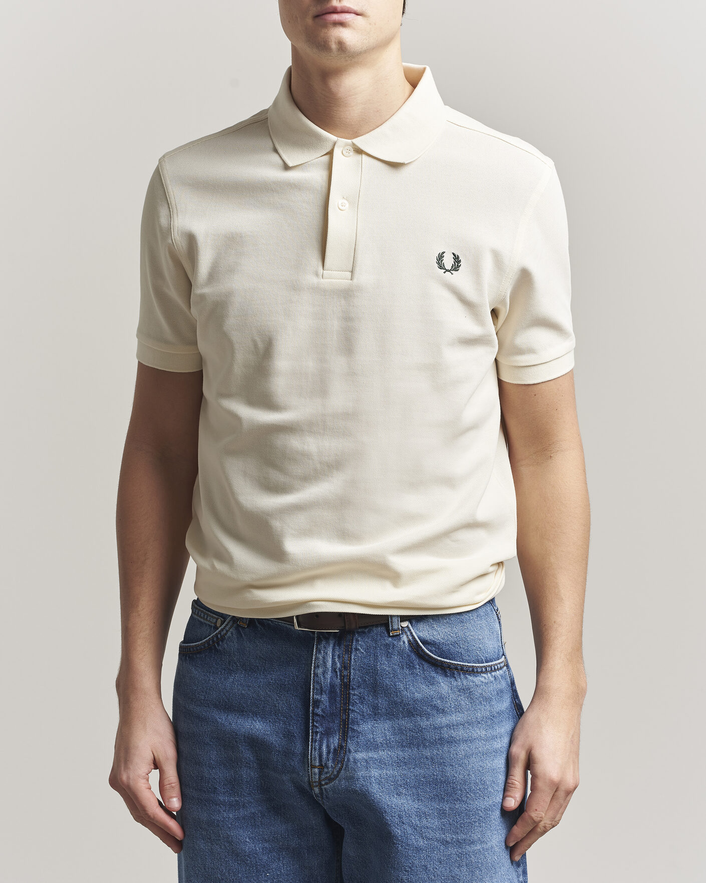 Herren | Poloshirts | Fred Perry | Plain Polo Ecru