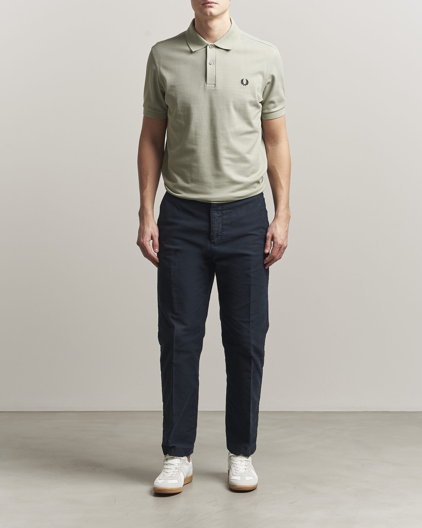 Herren | Poloshirts | Fred Perry | Plain Polo Seagrass Green
