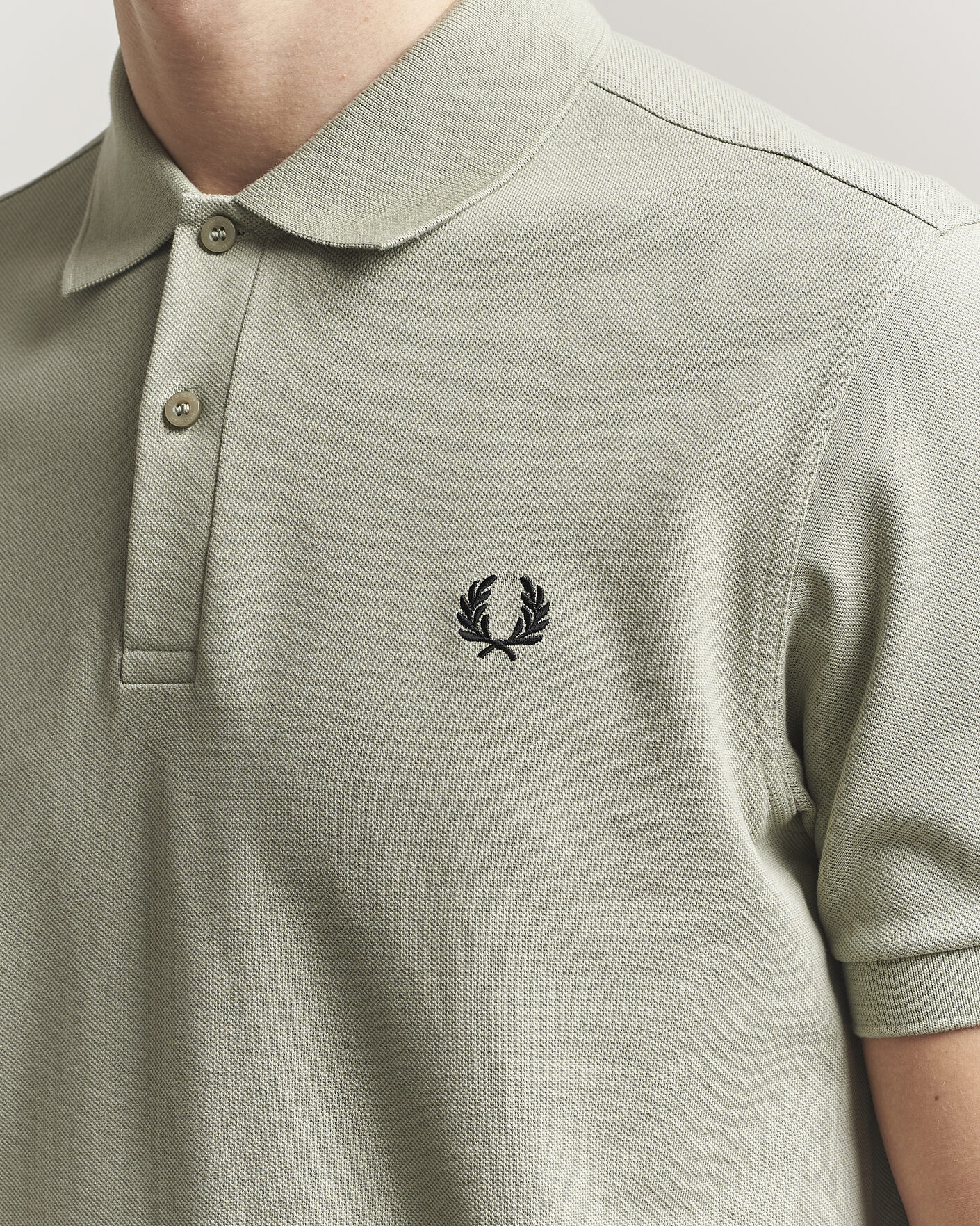 Herren | Poloshirts | Fred Perry | Plain Polo Seagrass Green